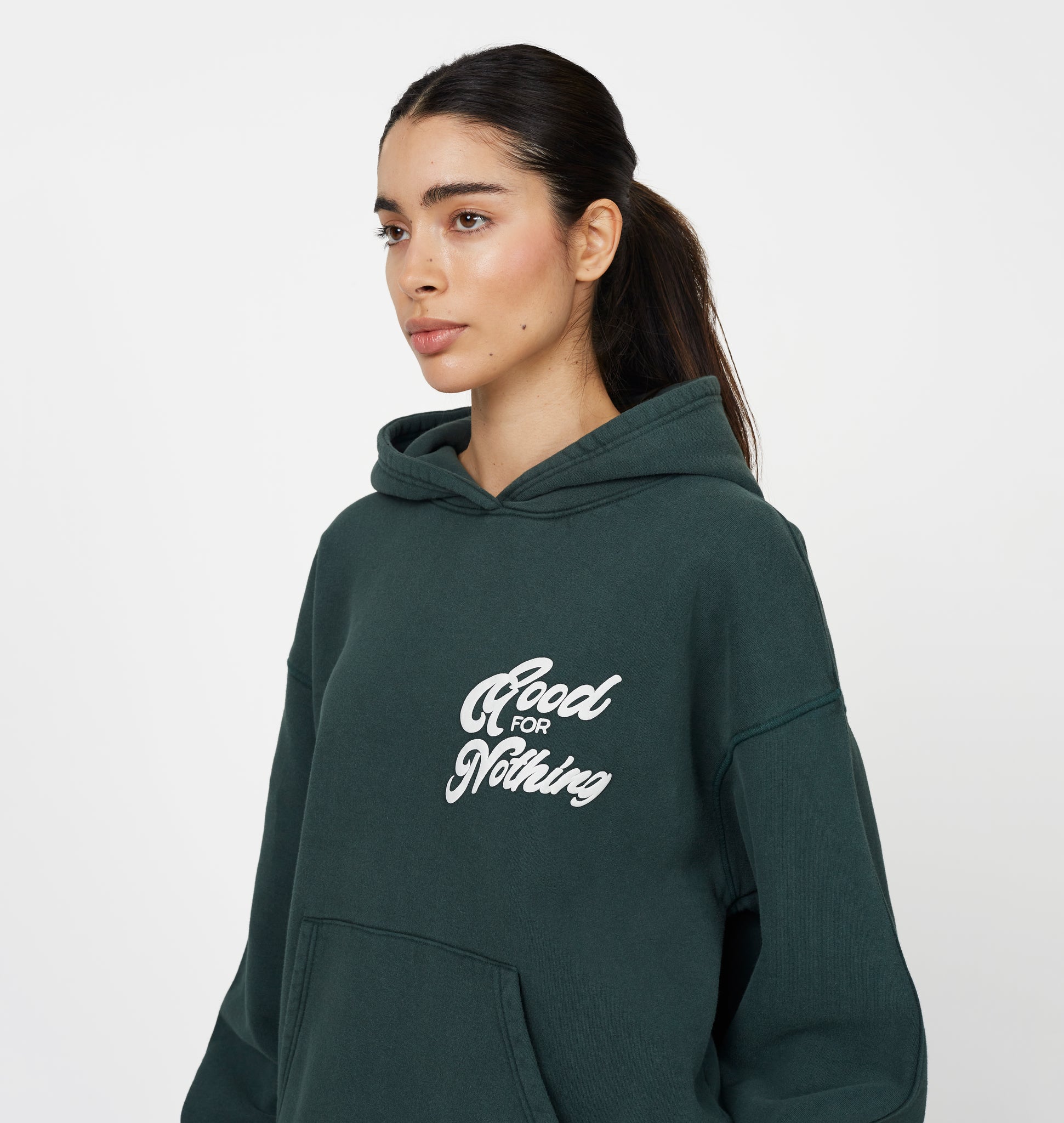Authentic Green Hoodie