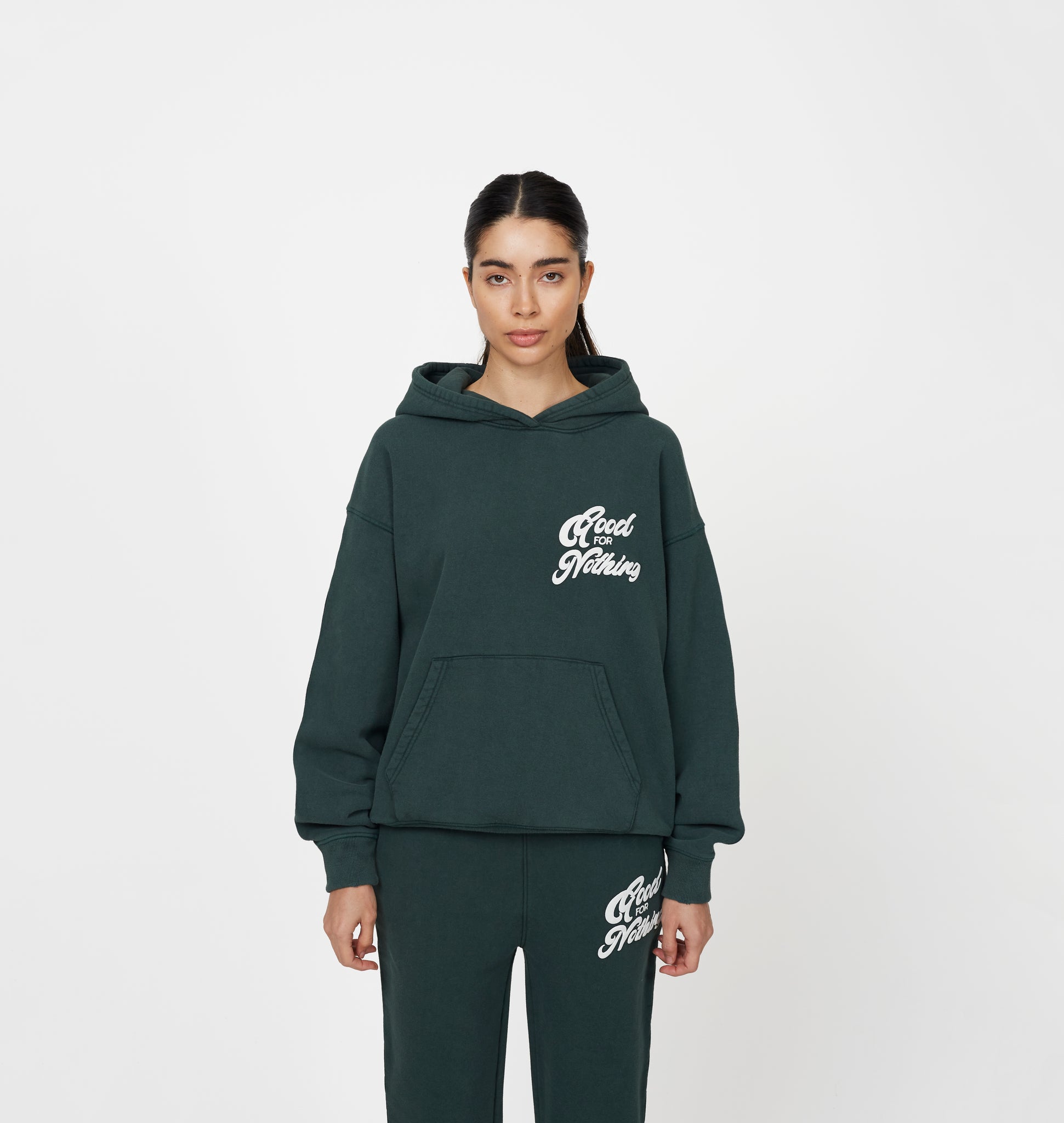 Authentic Green Hoodie