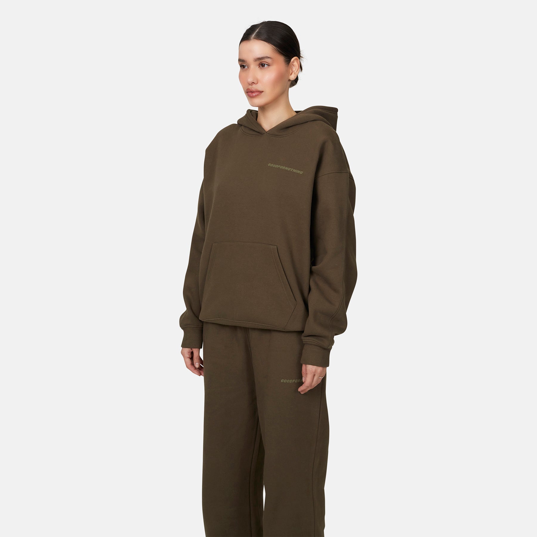 Vintage Brown Essential Pullover Hoodie