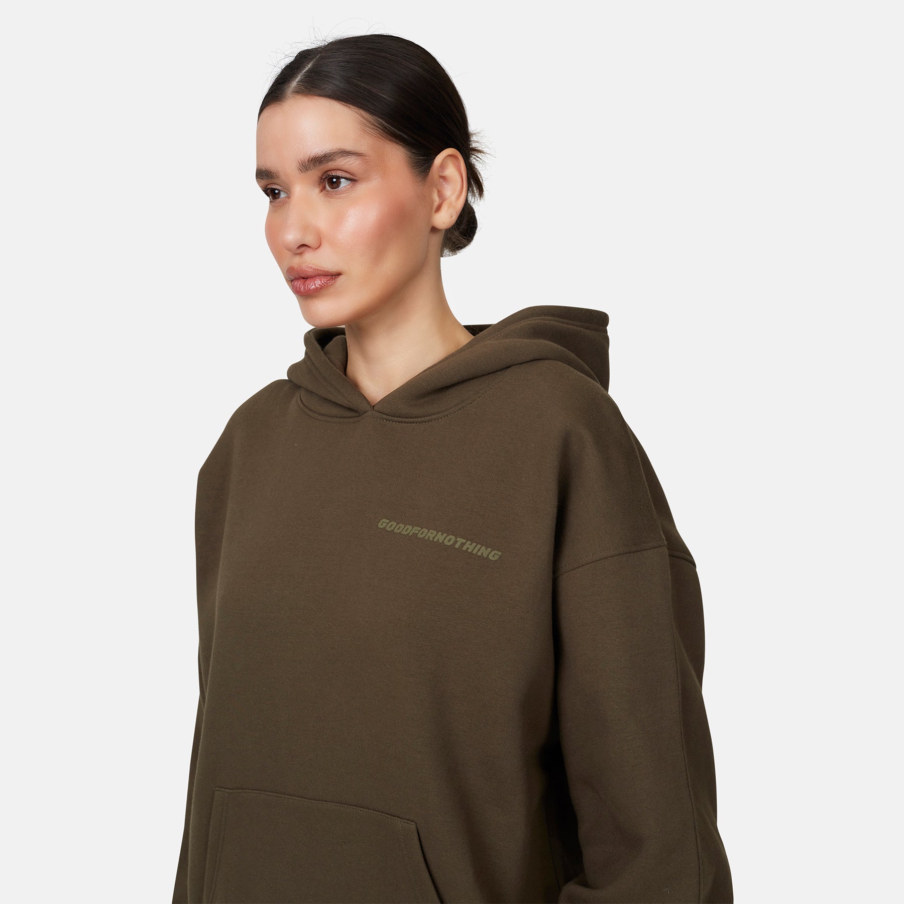 Vintage Brown Essential Pullover Hoodie