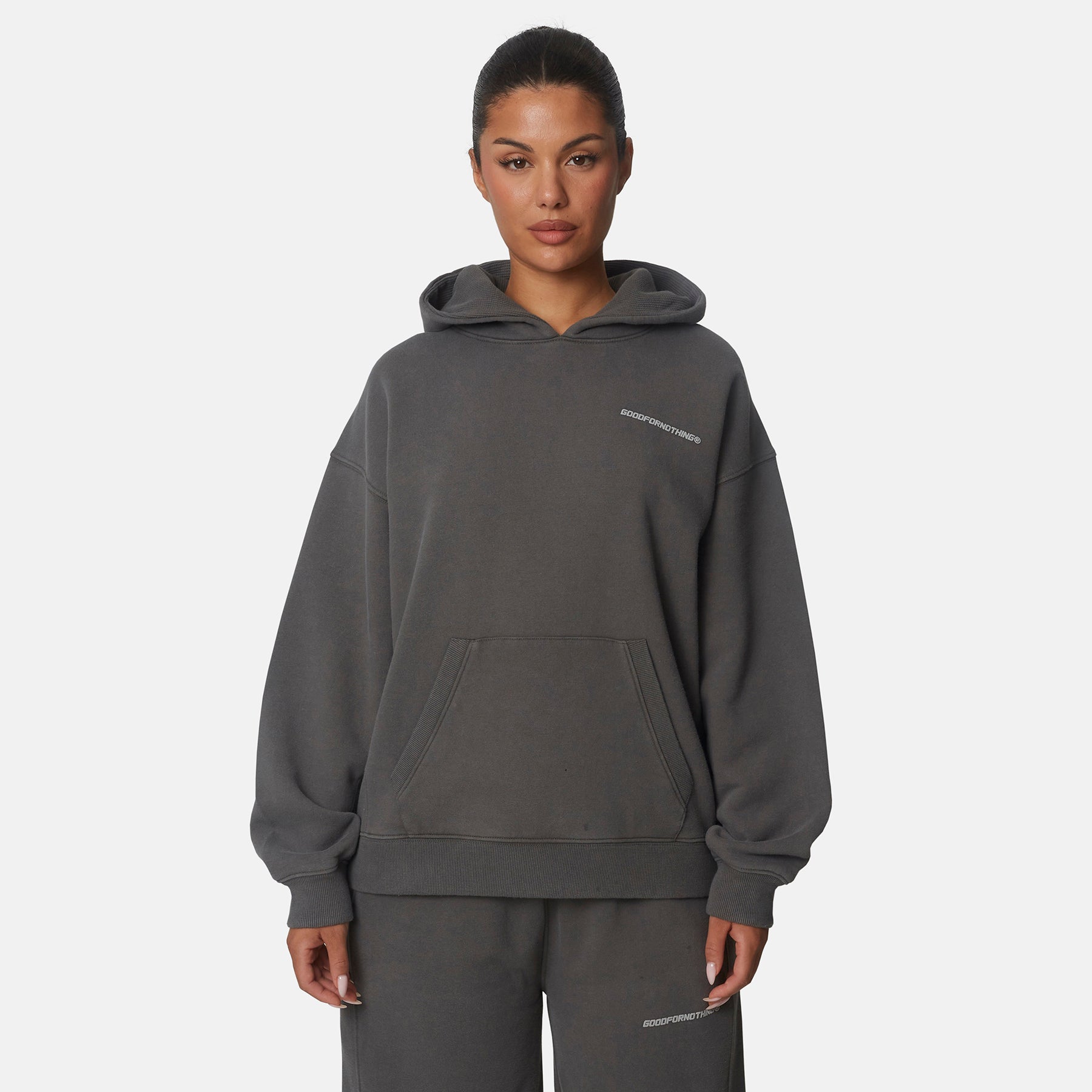 Essential Iron Oxide Oversized Pullover Hoodie
