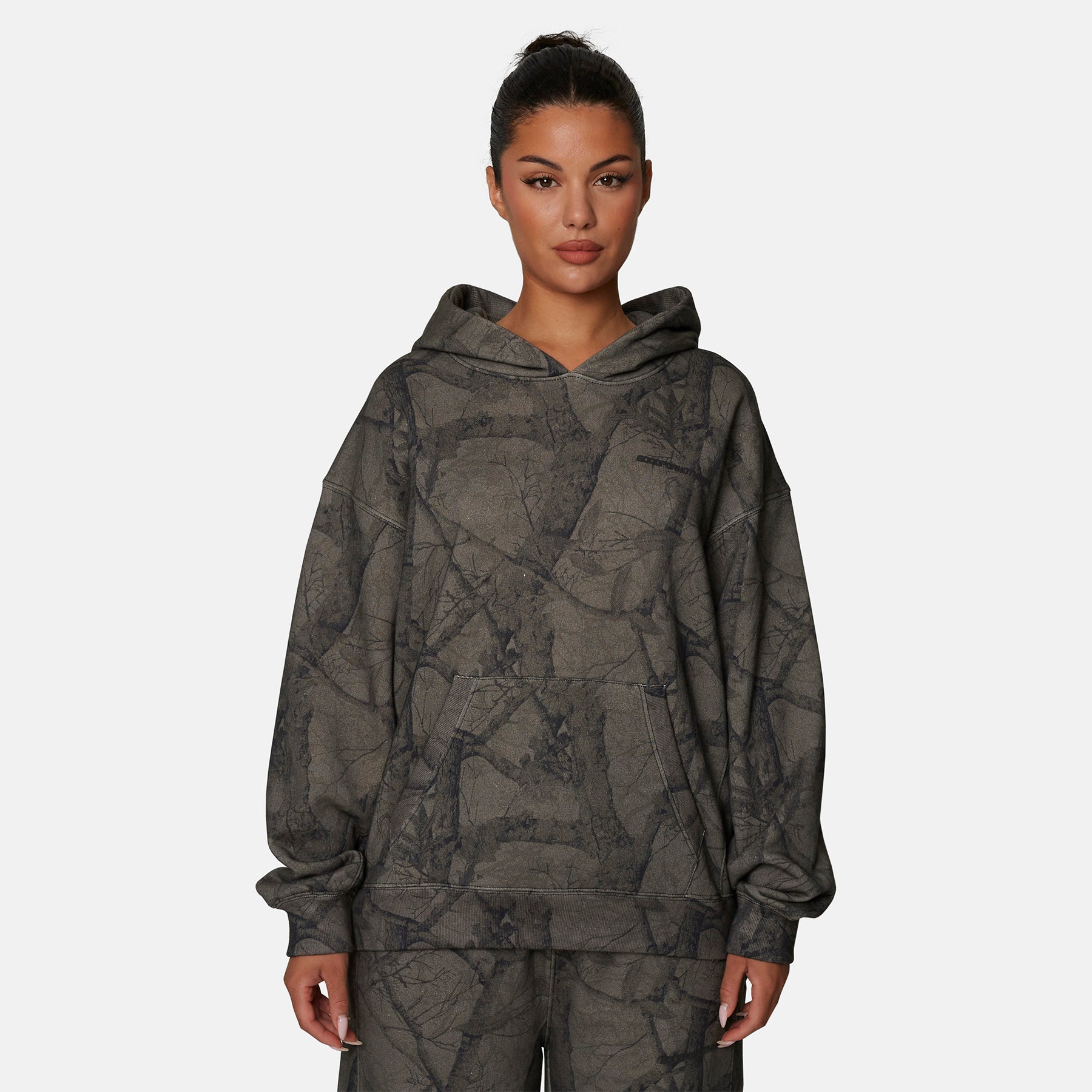 Essential Woodland Oversized Pullover Hoodie