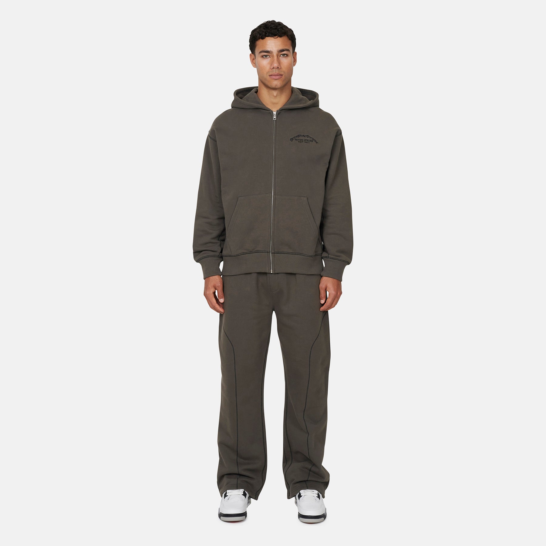 Overlock Gunmetal Sweatpants