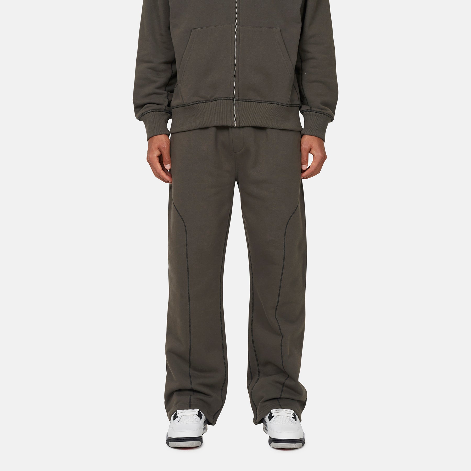 Overlock Gunmetal Sweatpants