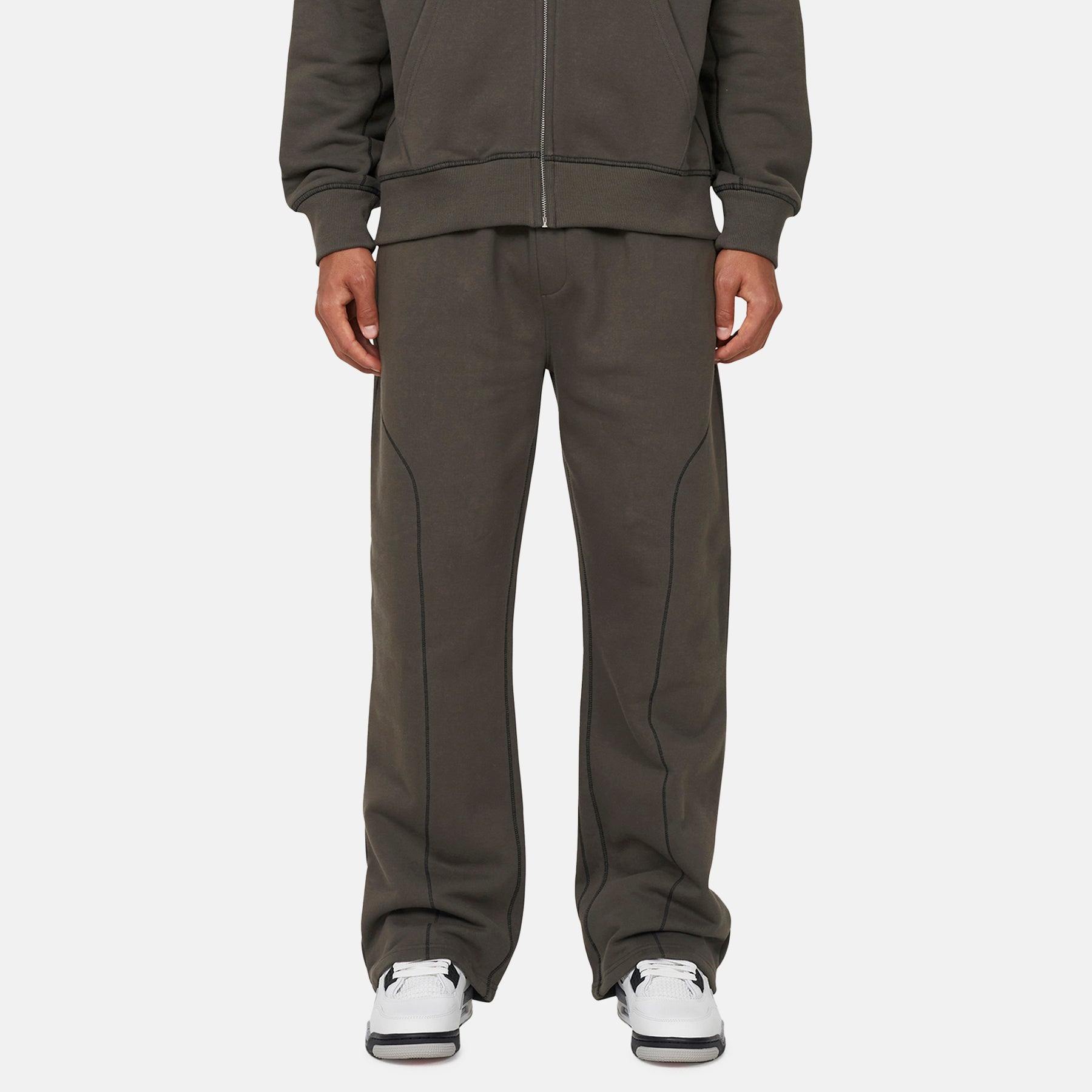 Overlock Gunmetal Sweatpants