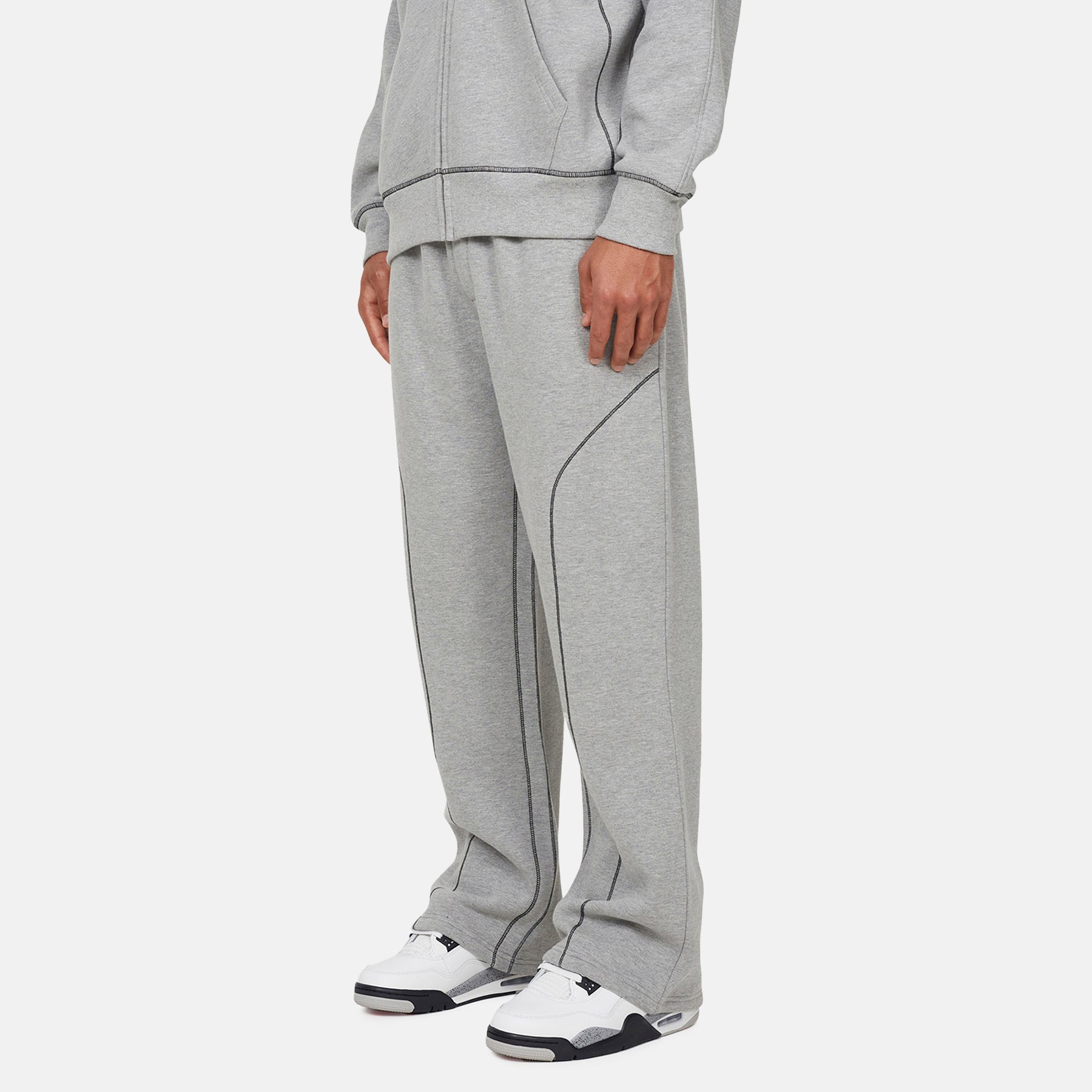 Overlock Grey Marl Sweatpant