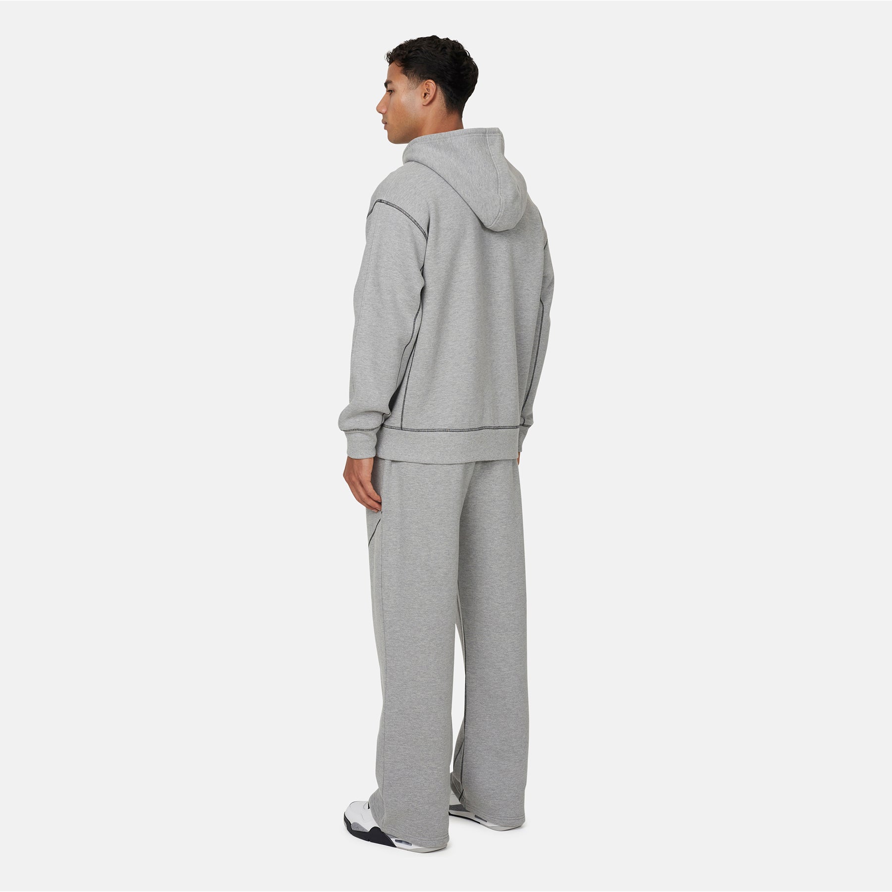 Overlock Grey Marl Sweatpant