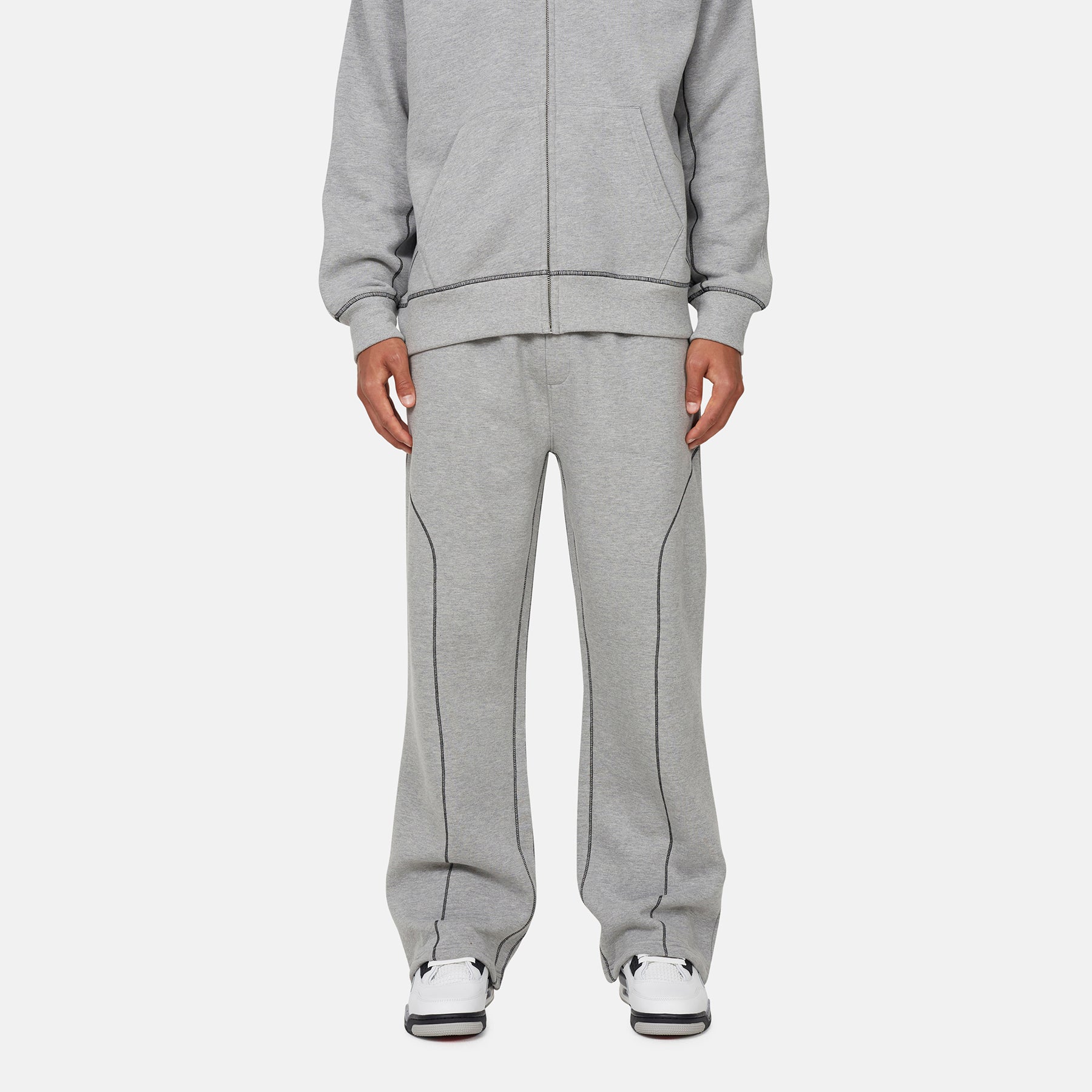 Overlock Grey Marl Sweatpant