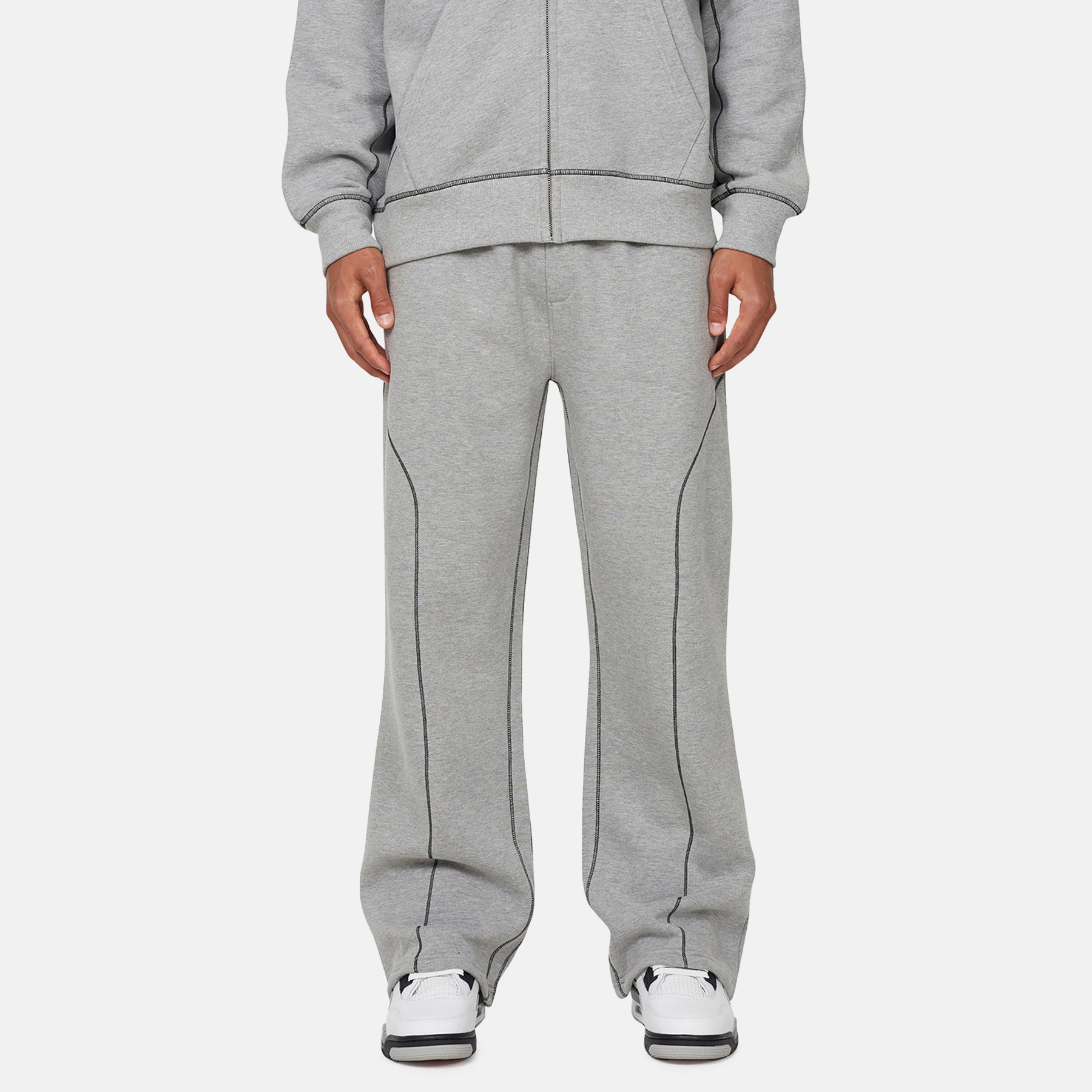Overlock Grey Marl Sweatpant