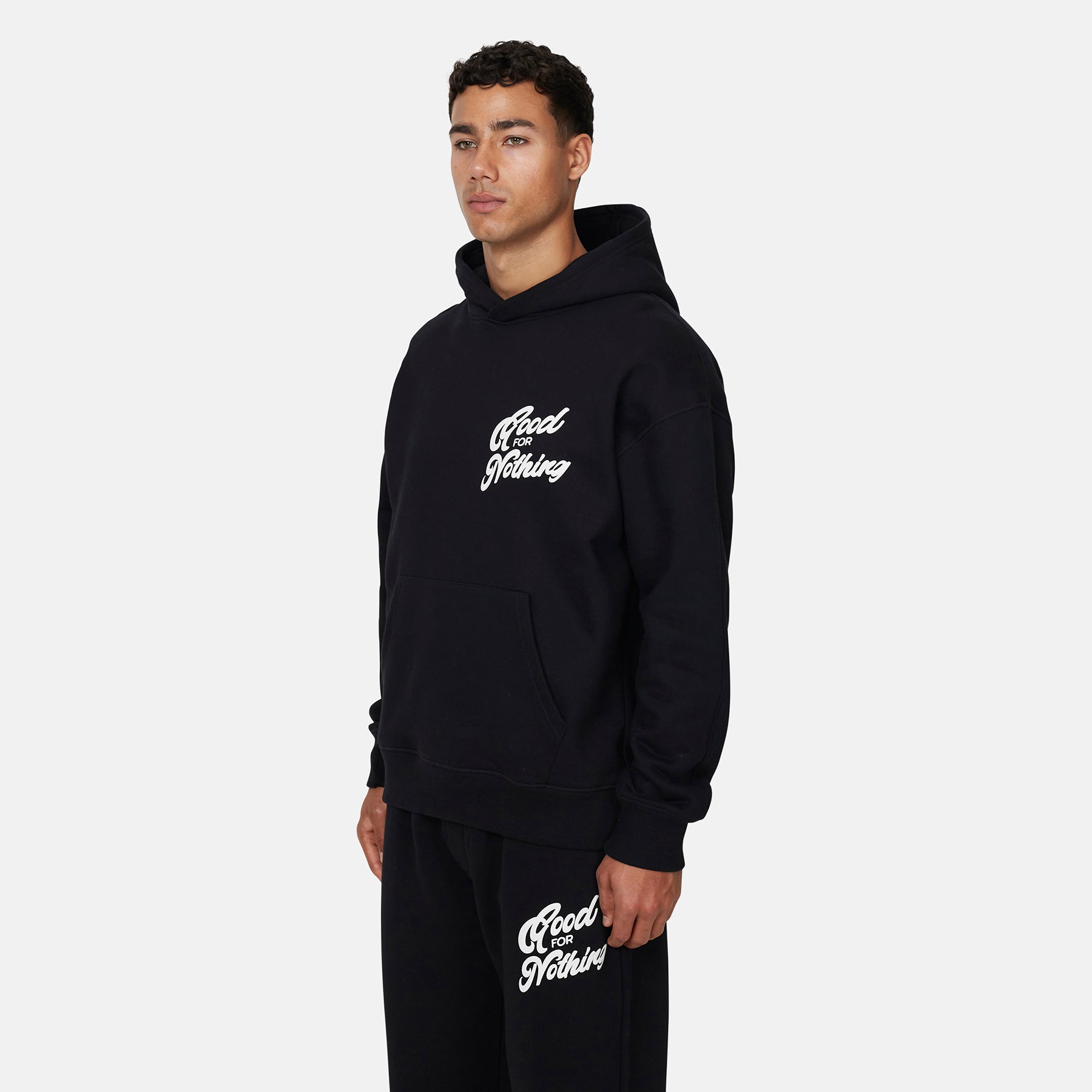 Authentic Black Hoodie