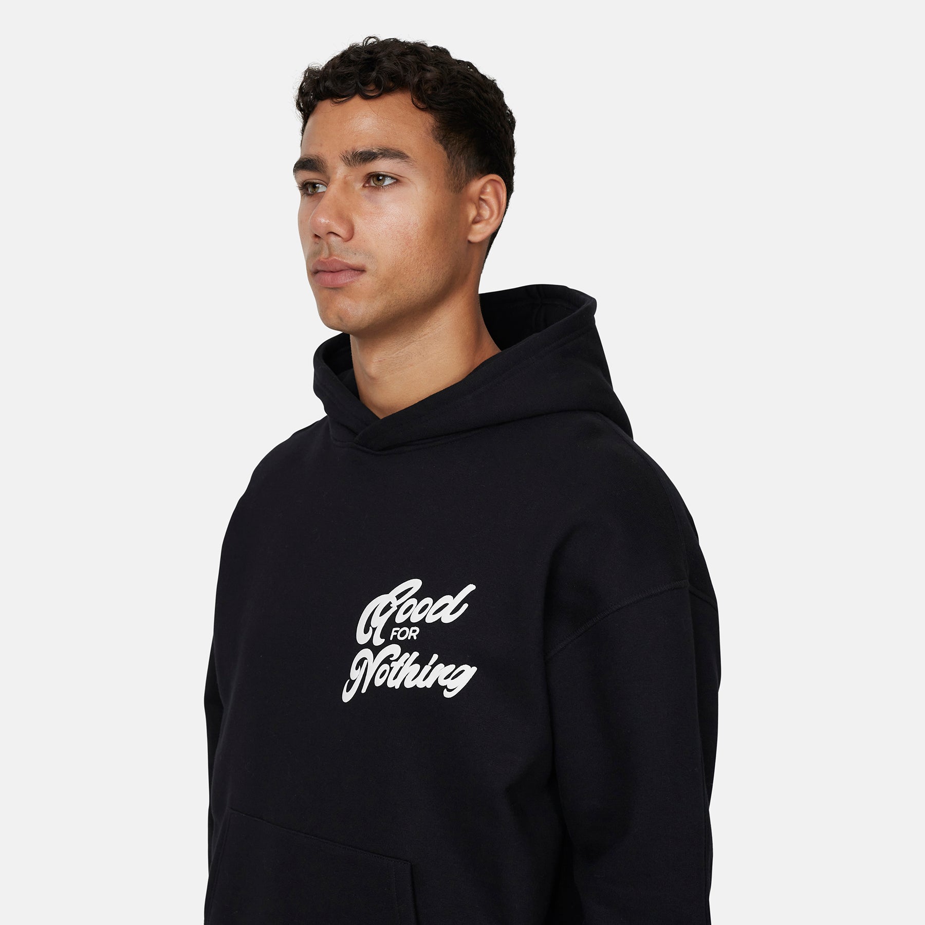 Authentic Black Hoodie