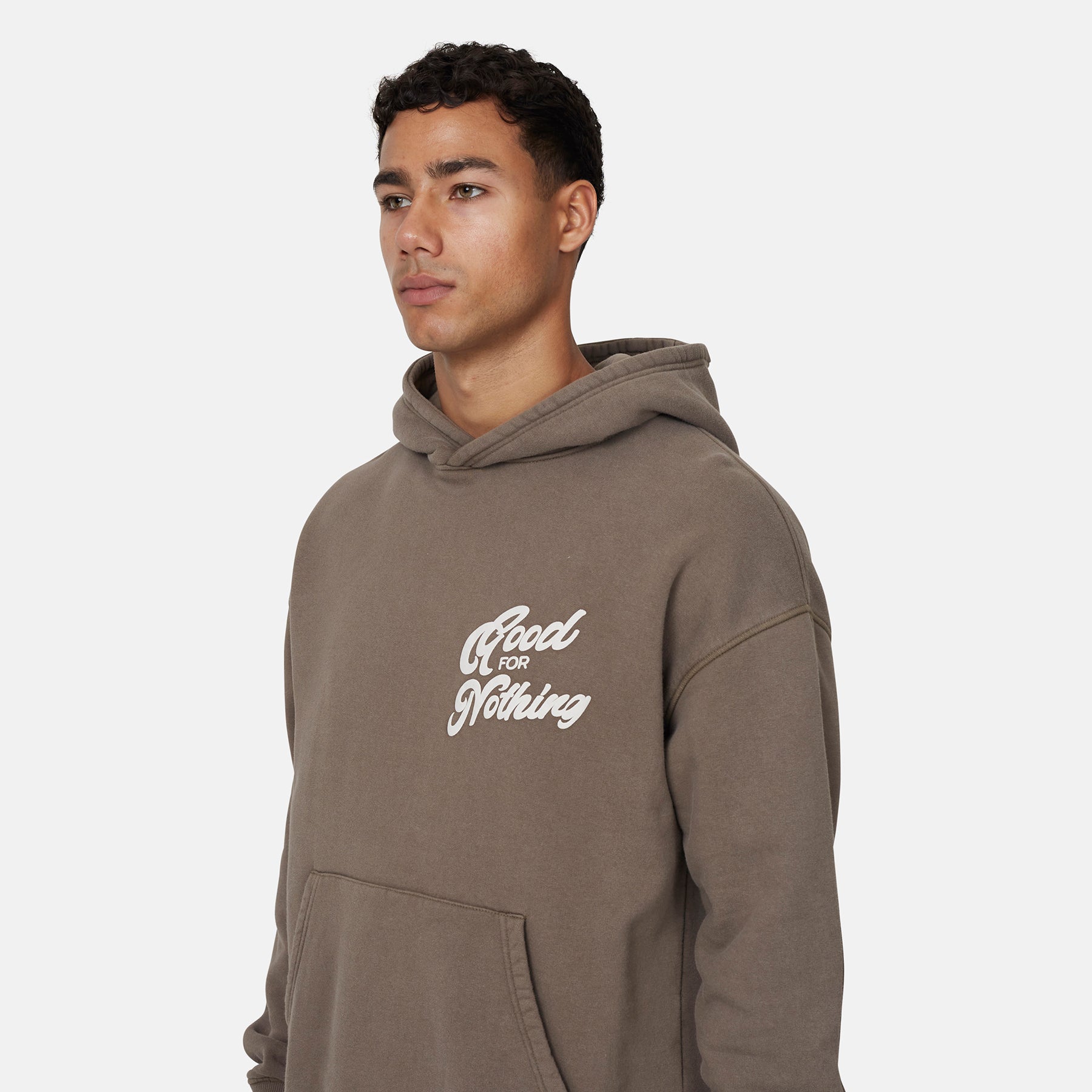 Authentic Taupe Hoodie