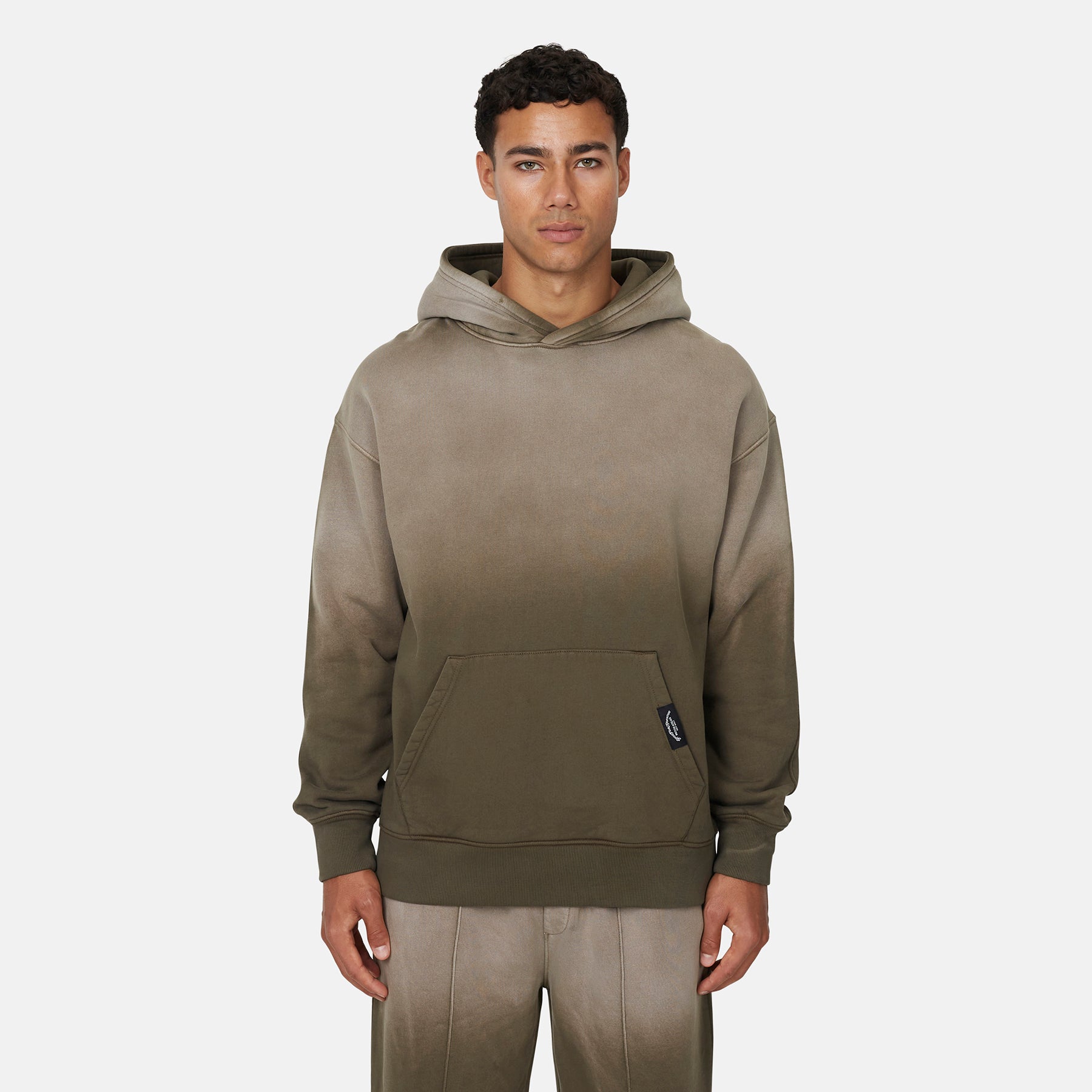Gradient Washed Pullover Hoodie
