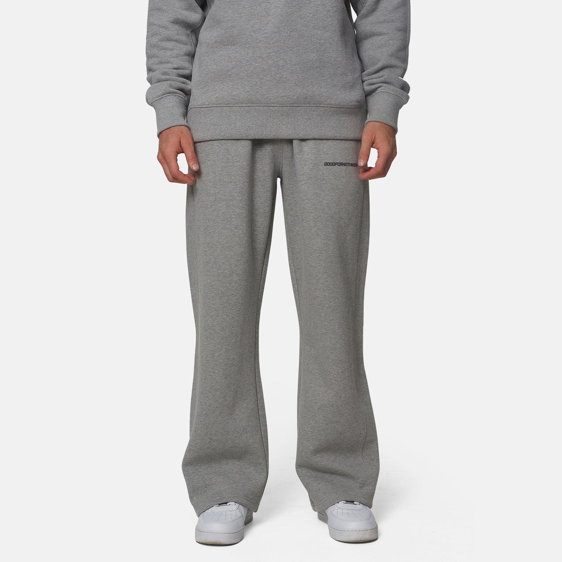 Dark Grey Marl Essential Oversized Joggers