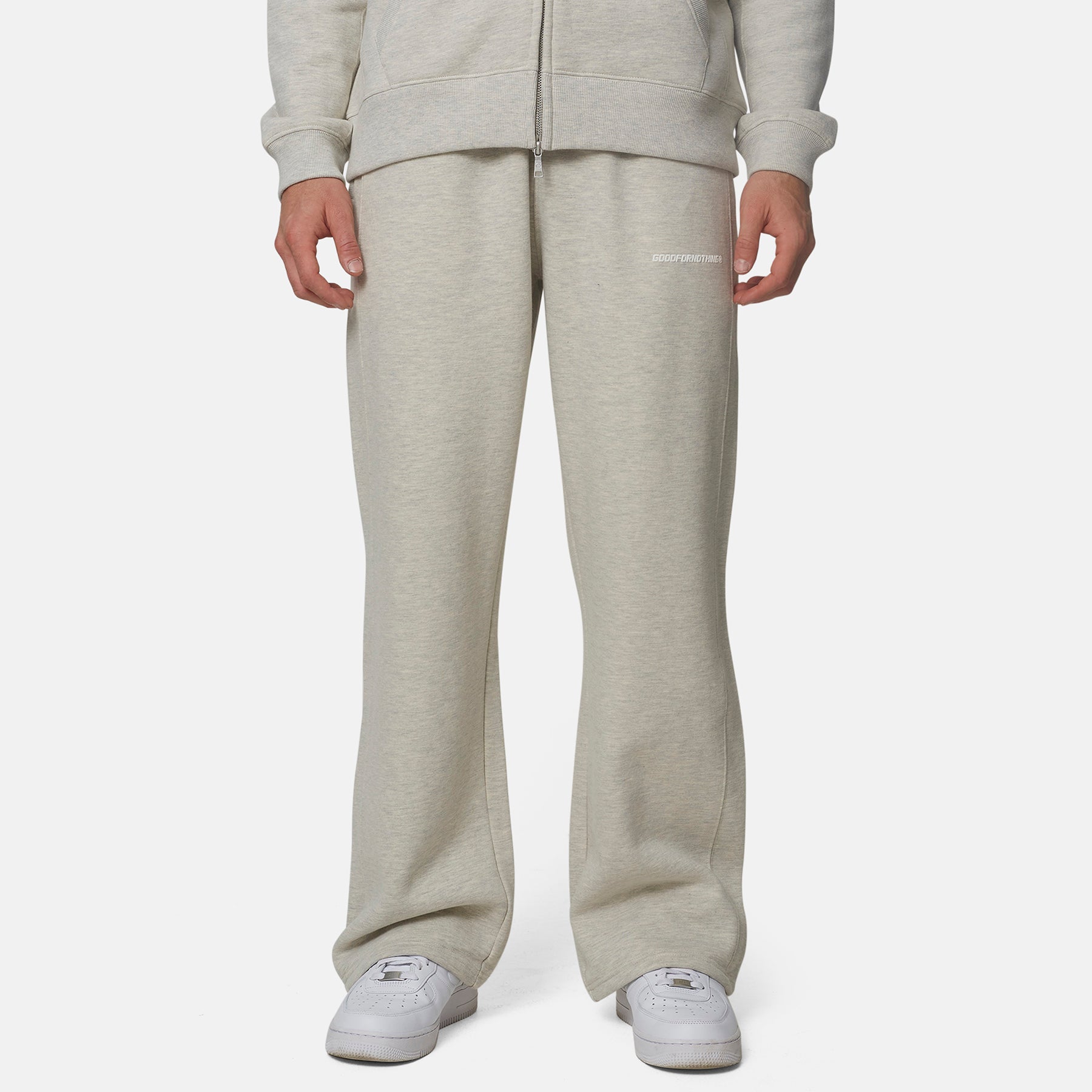 Oat Marl Essential Oversized Joggers