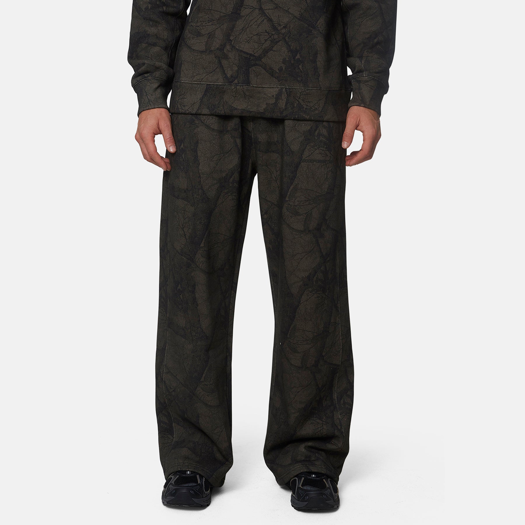 Woodland Camo Essential Oversized Joggers
