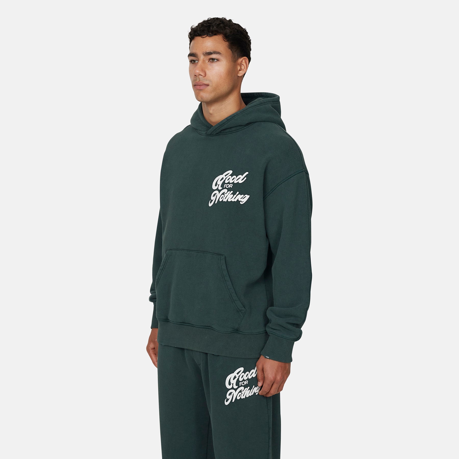 Authentic Green Hoodie
