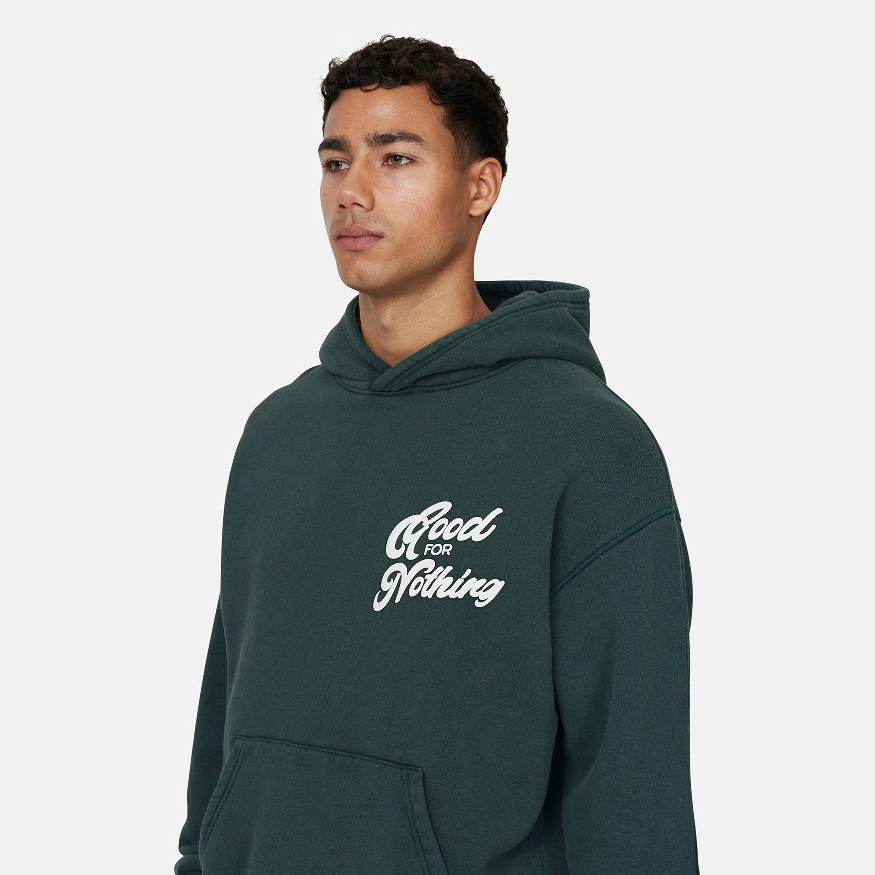 Authentic Green Hoodie
