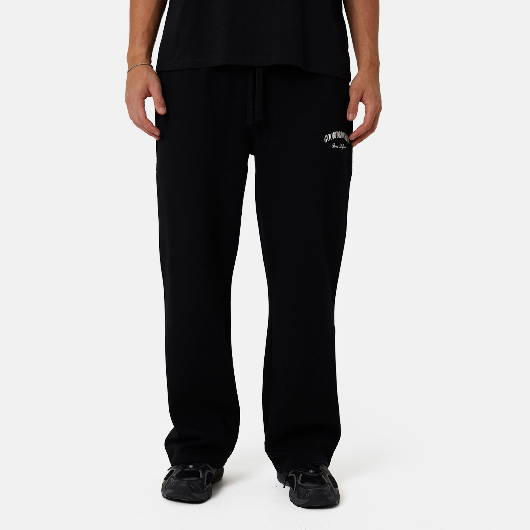 Heritage Black Joggers