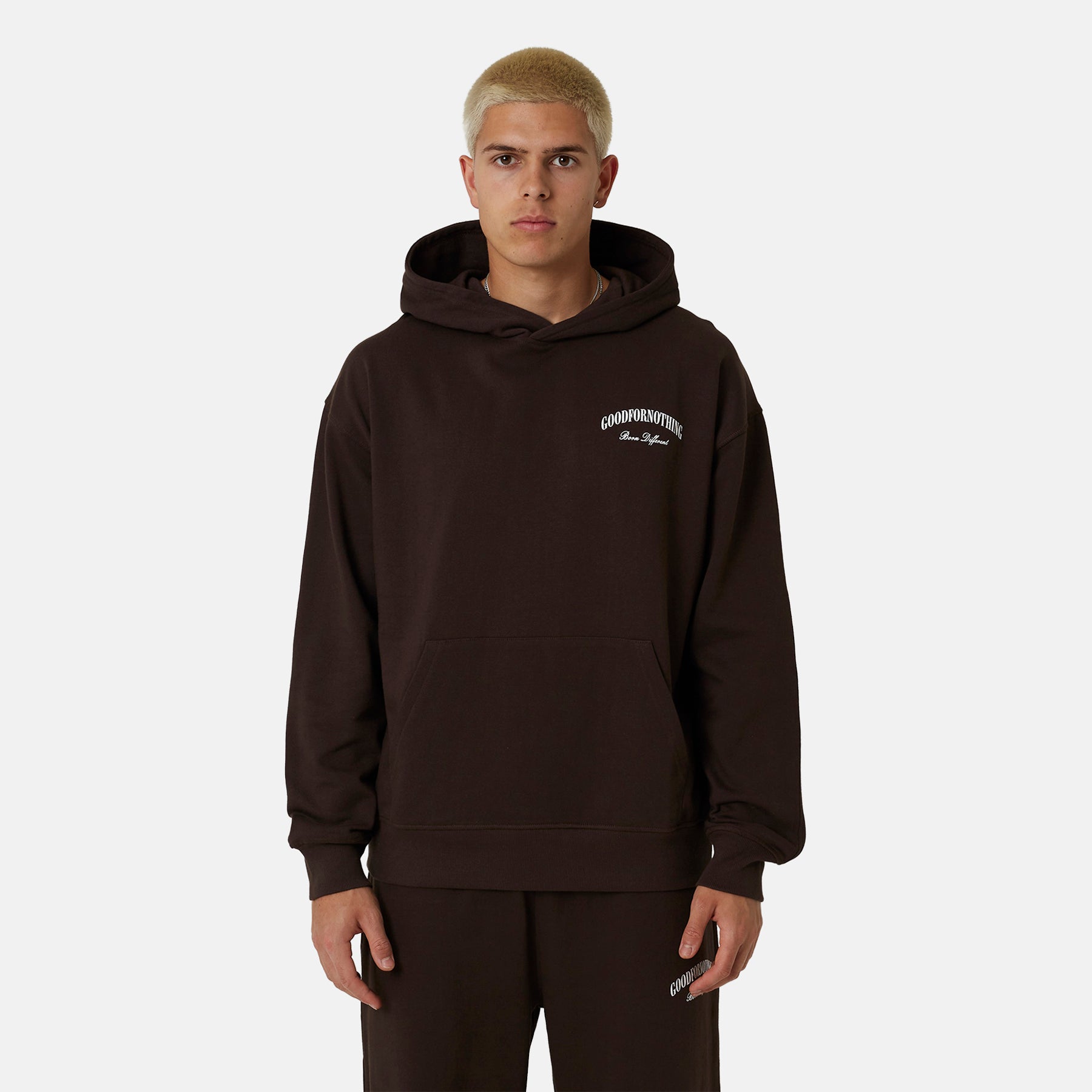 Heritage Chocolate Brown Pullover Hoodie