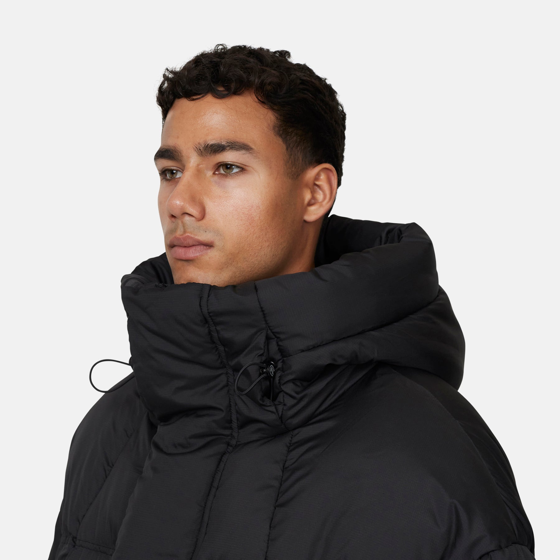 Squad Ripstop Black Puffer Jacket