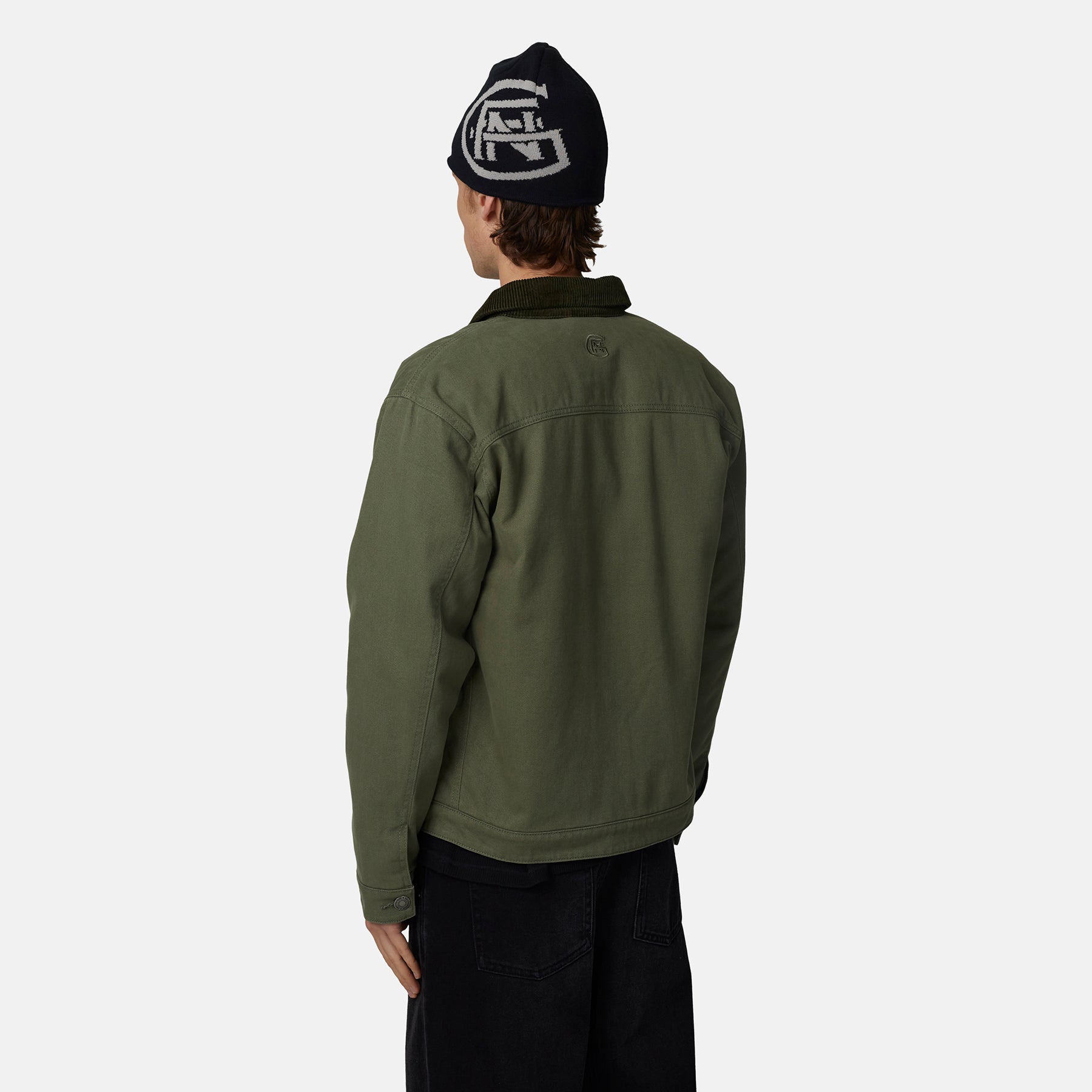 Monogram Worker Khaki Jacket