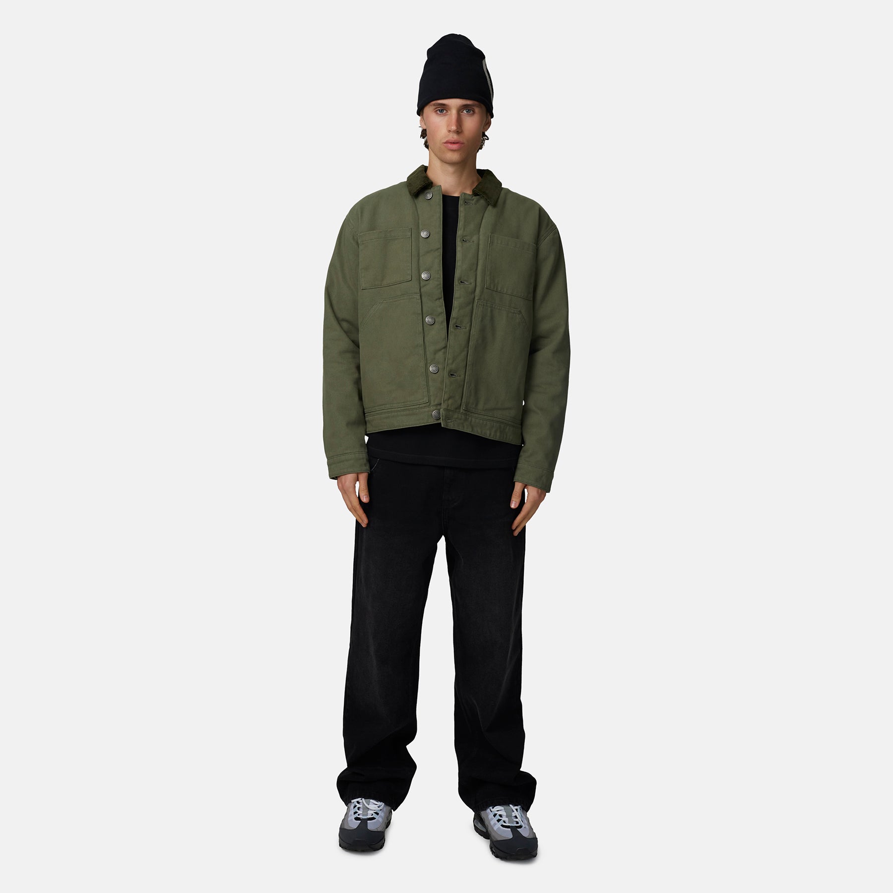 Monogram Worker Khaki Jacket