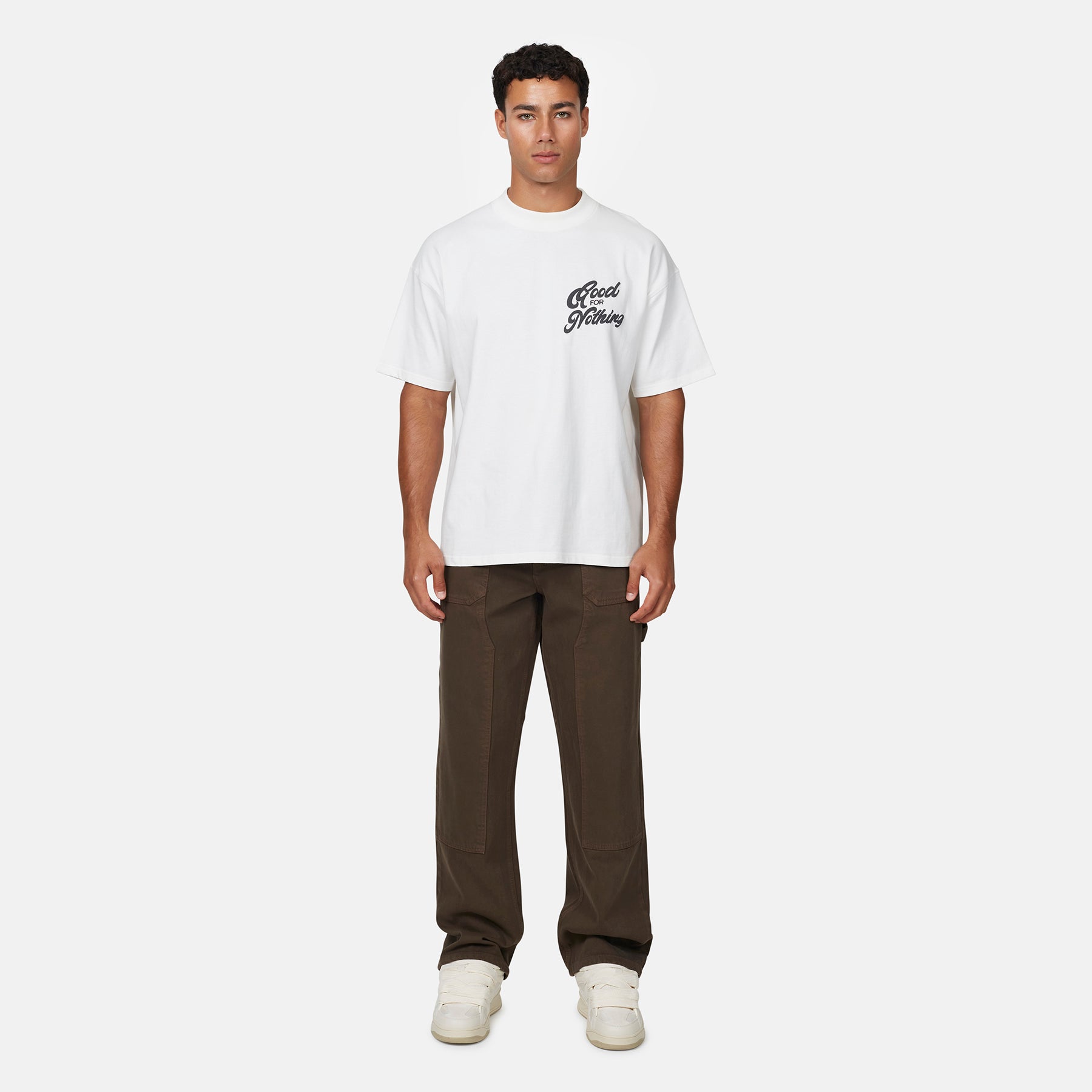 Heavy Carpenter Brown Denim Jeans