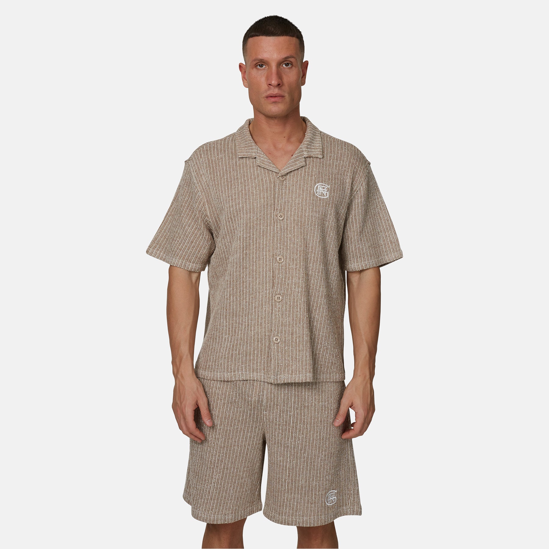 Knitted Monogram Shirt
