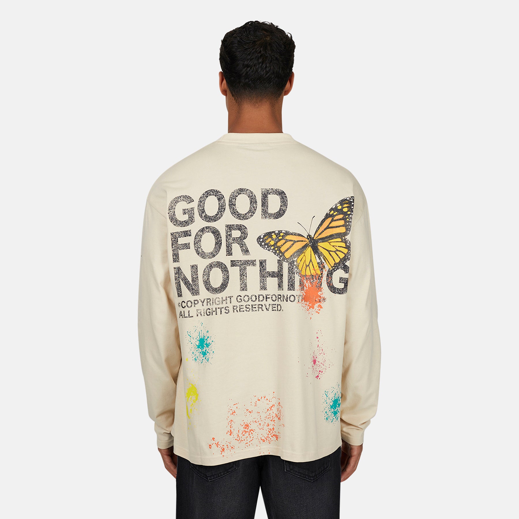 Pigment Butterfly Longsleeve T shirt