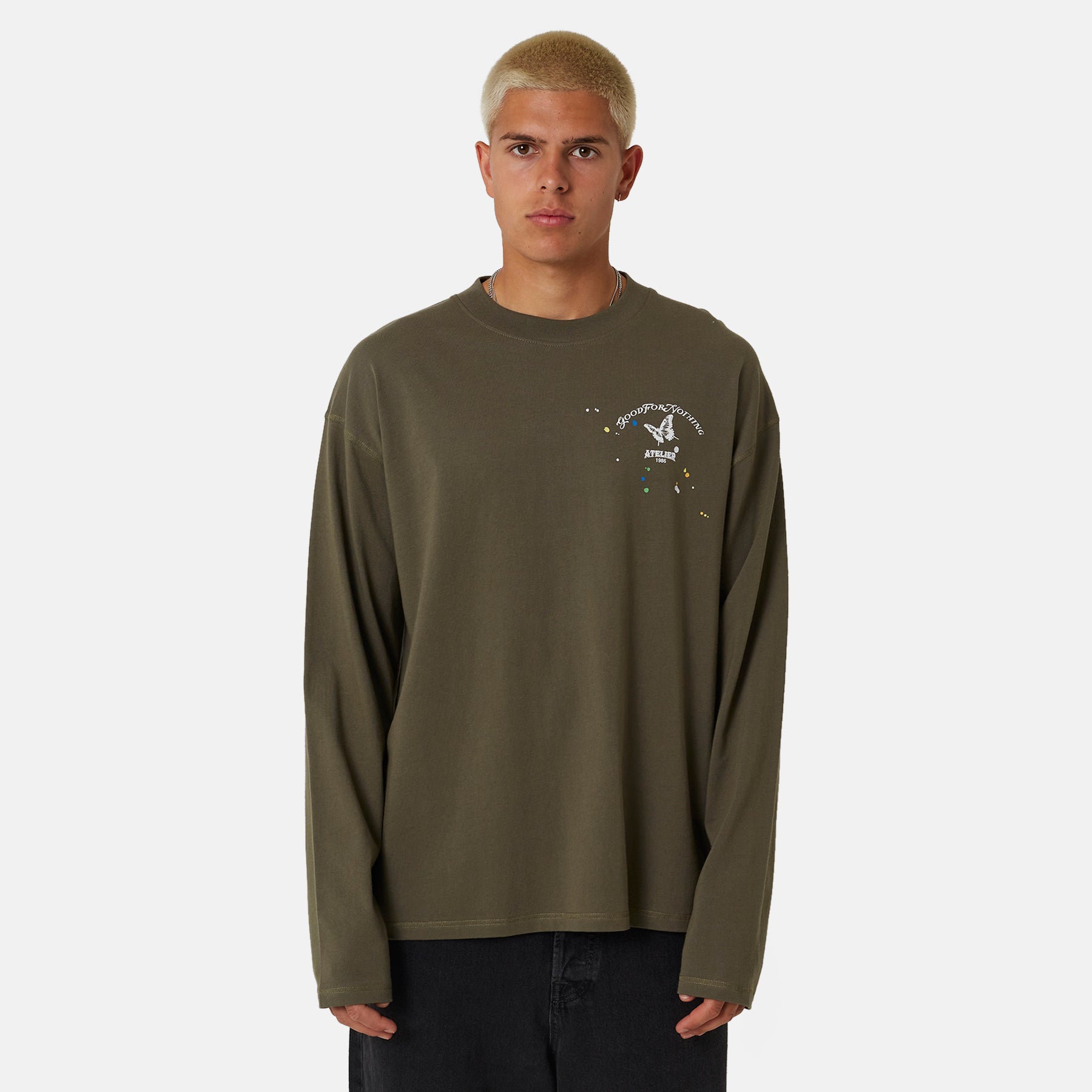 Paint Dusty Long Sleeve T shirt