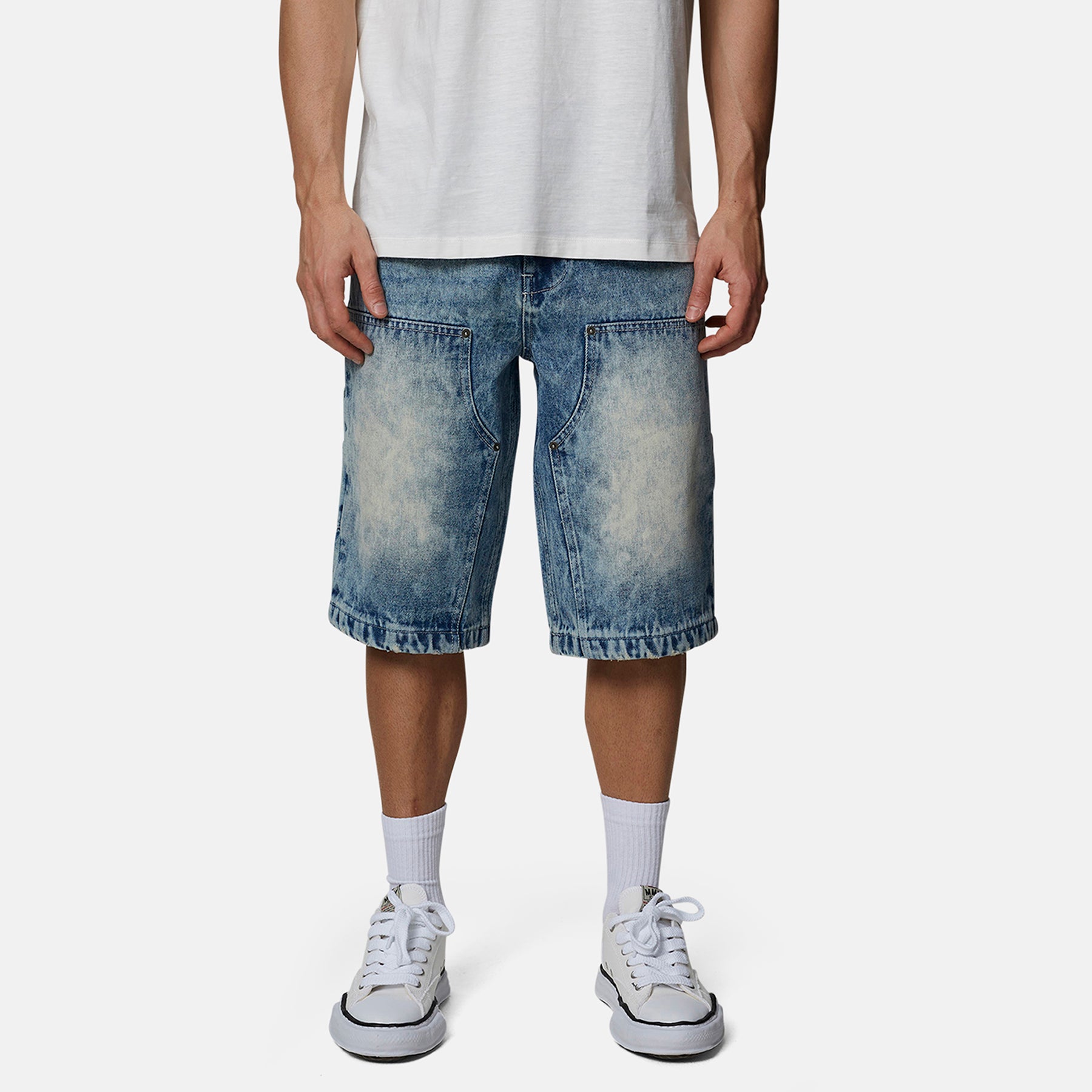 Carpenter Acid Denim Shorts