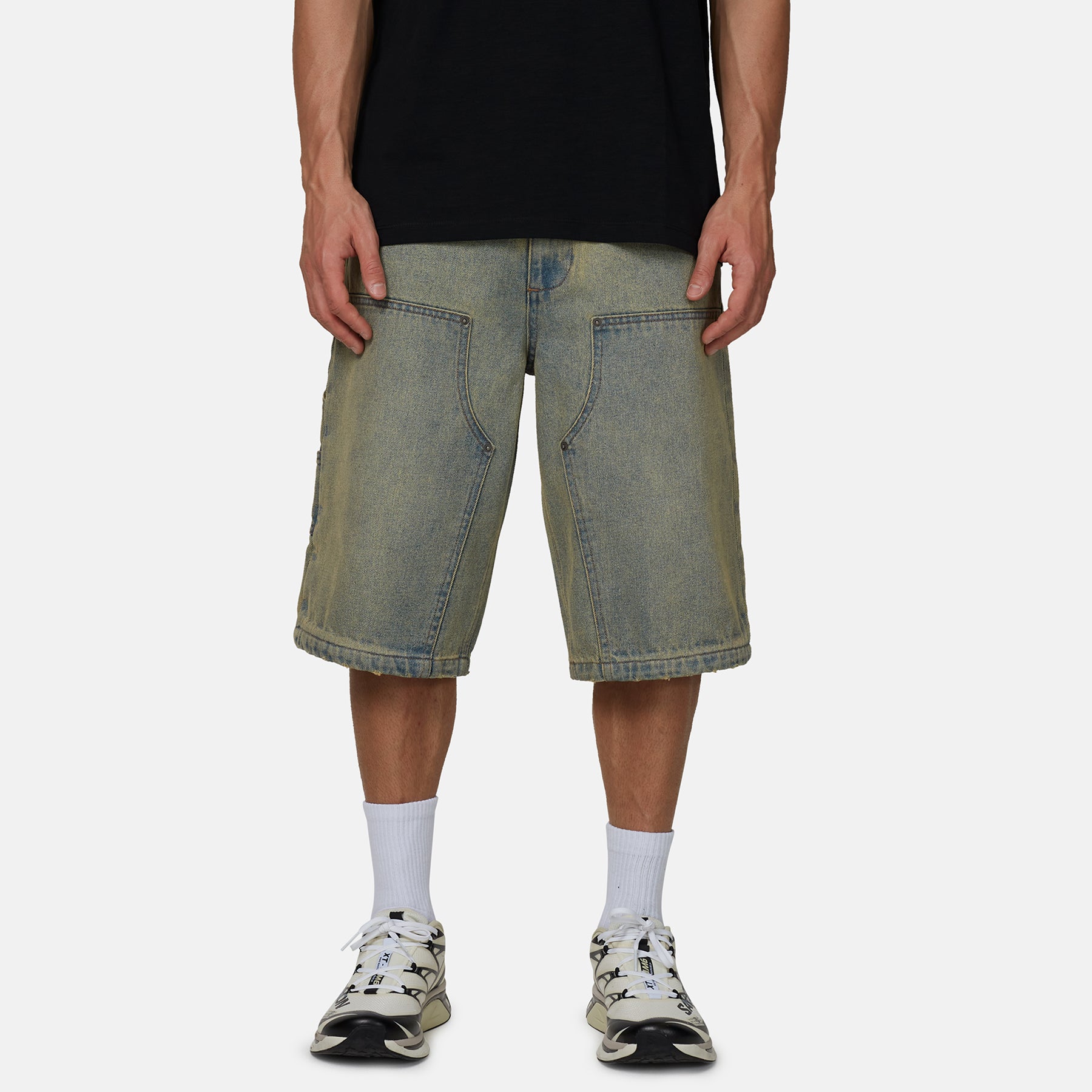 Carpenter Sand Denim Shorts