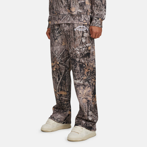 Woodland Camo Brown Sweatpants