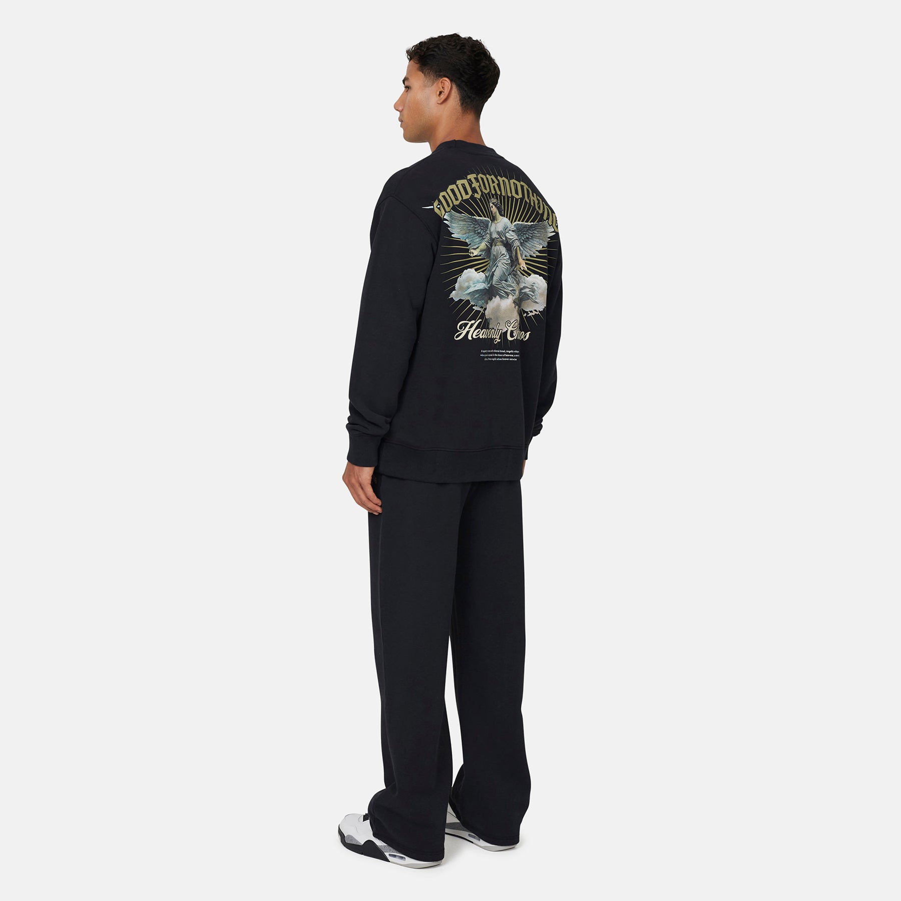 Heavenly Chaos Black Sweatshirt