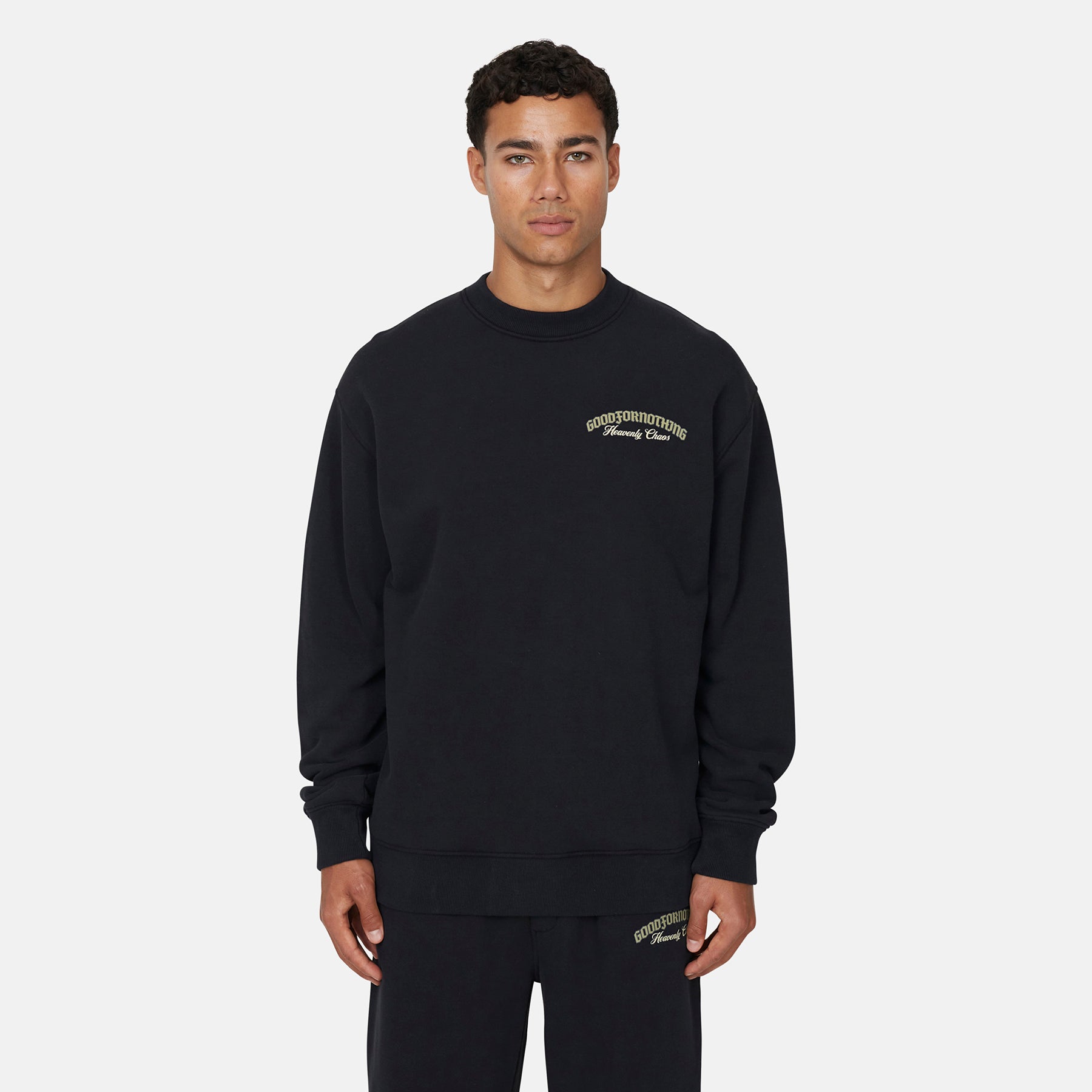 Heavenly Chaos Black Sweatshirt
