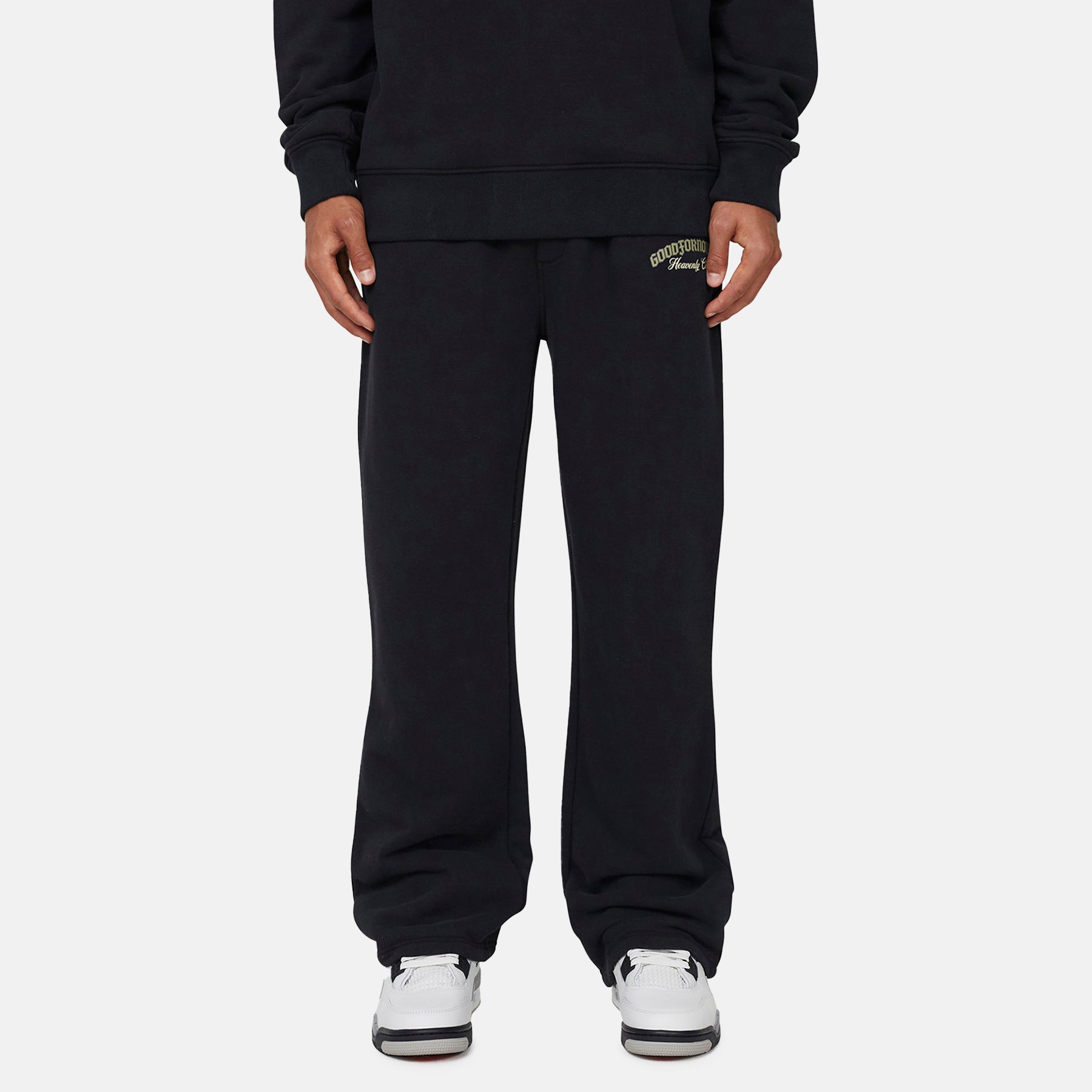 Heavenly Chaos Black Sweatpants