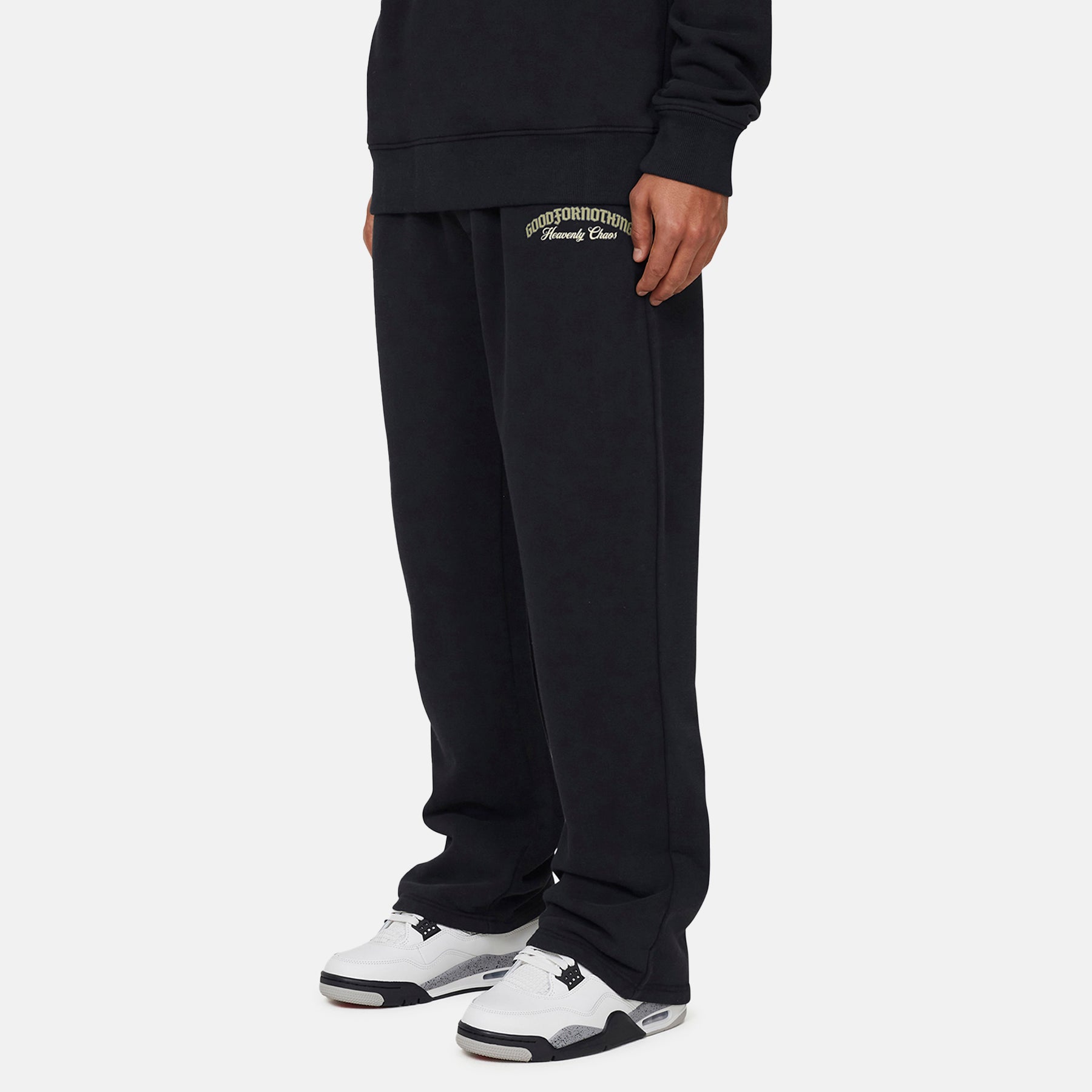 Heavenly Chaos Black Sweatpants
