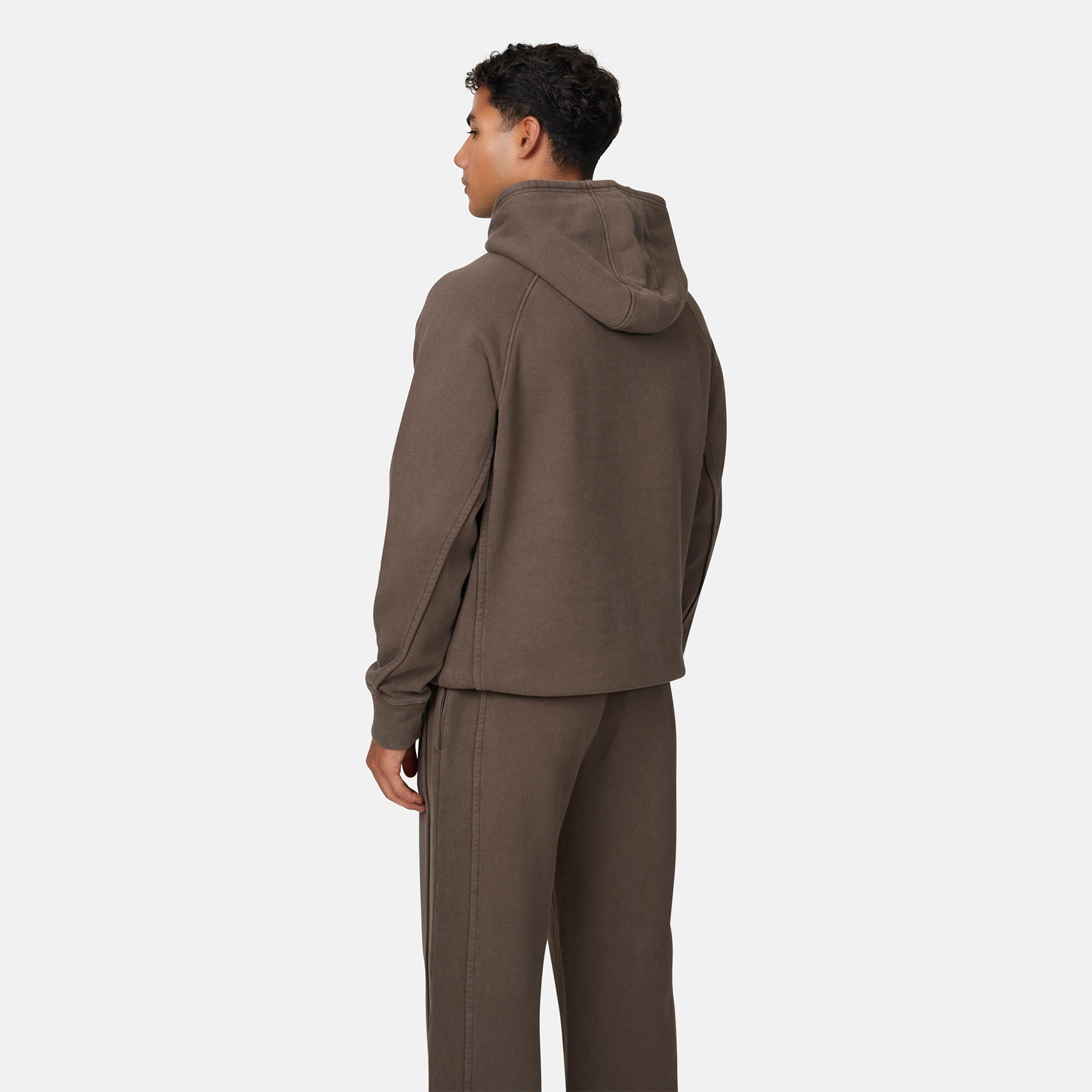 Monogram Brown Pullover Hoodie