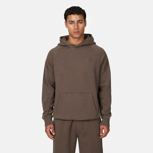 Monogram Brown Pullover Hoodie