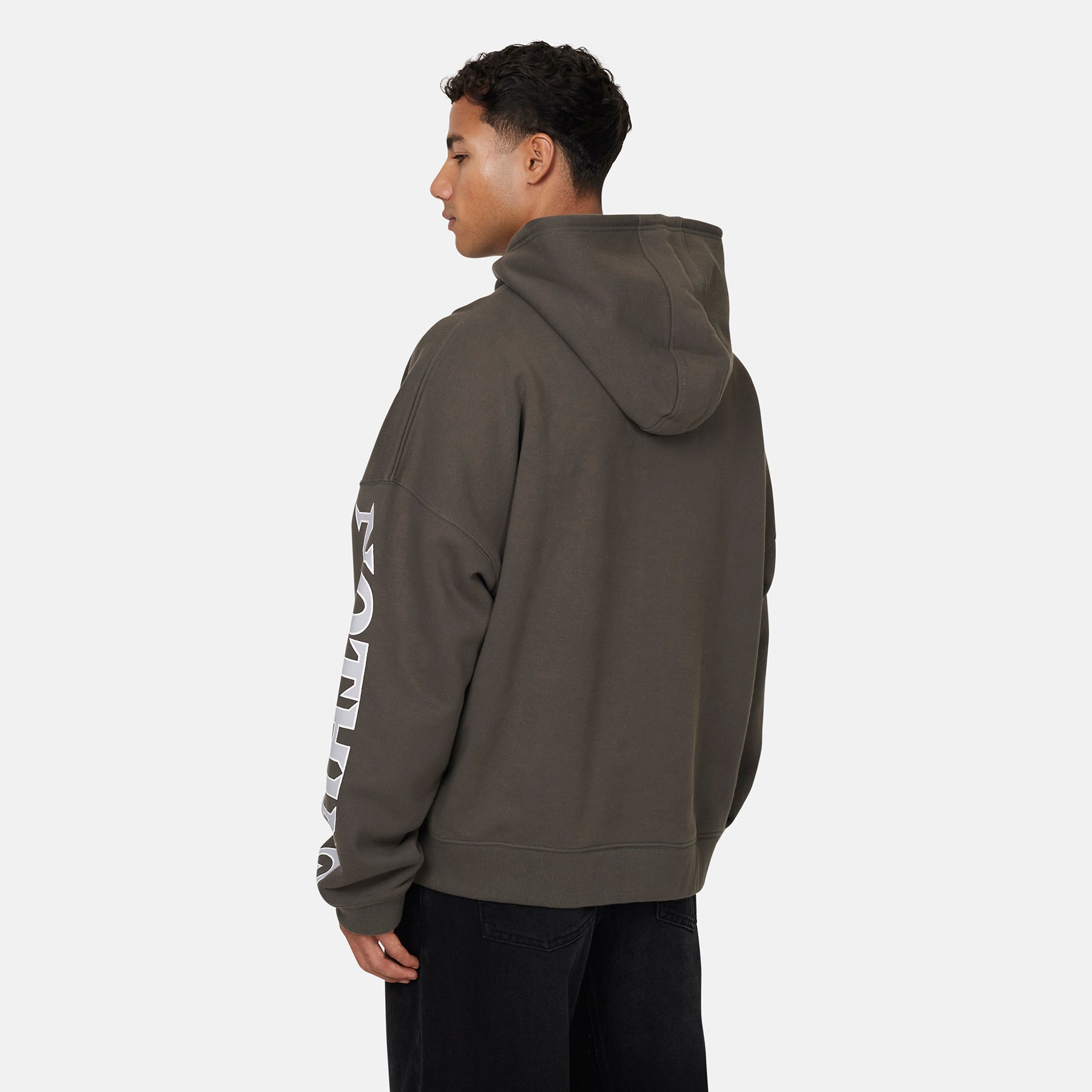 Awakening Boxy Khaki Hoodie
