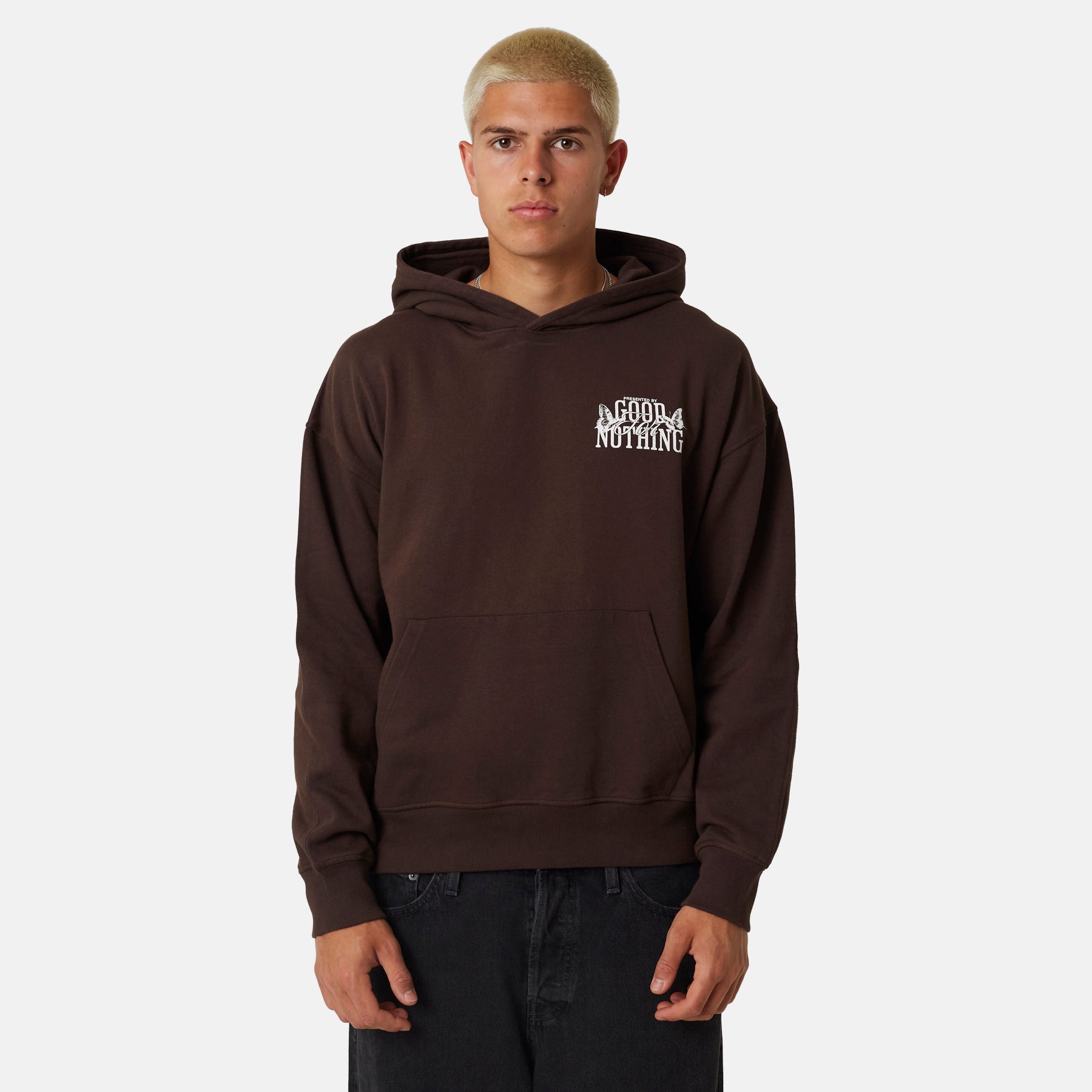 Dakota Chocolate Brown Pullover Hoodie