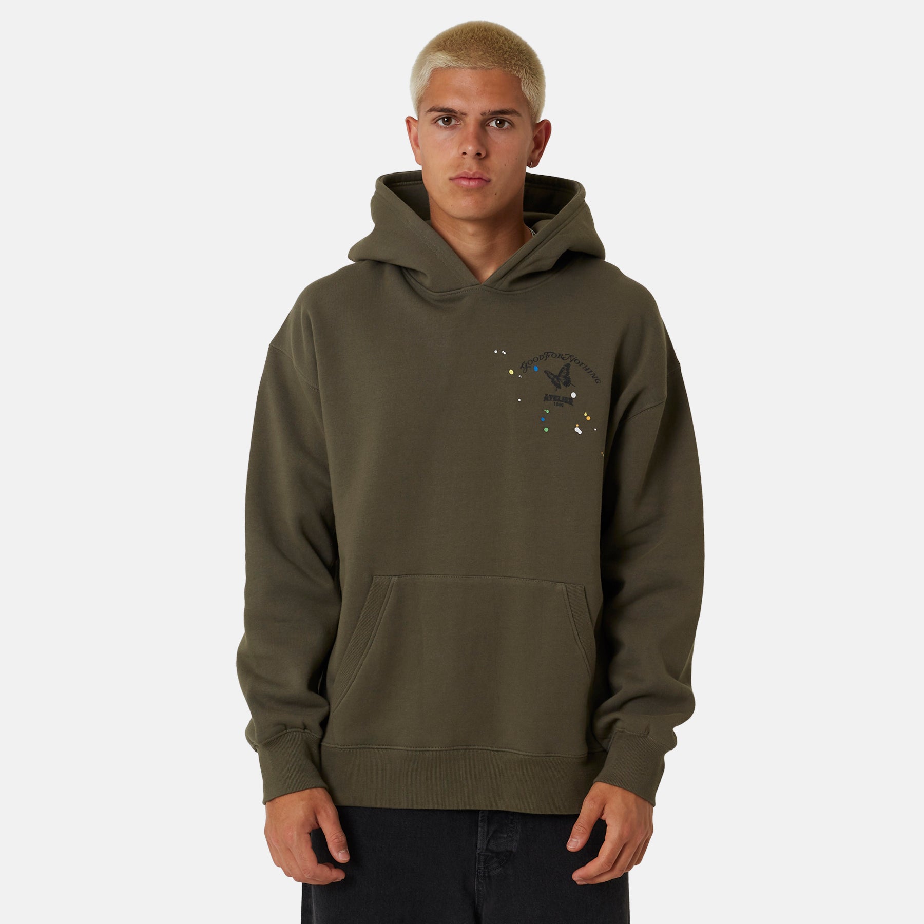 Paint Dusty Pullover Hoodie