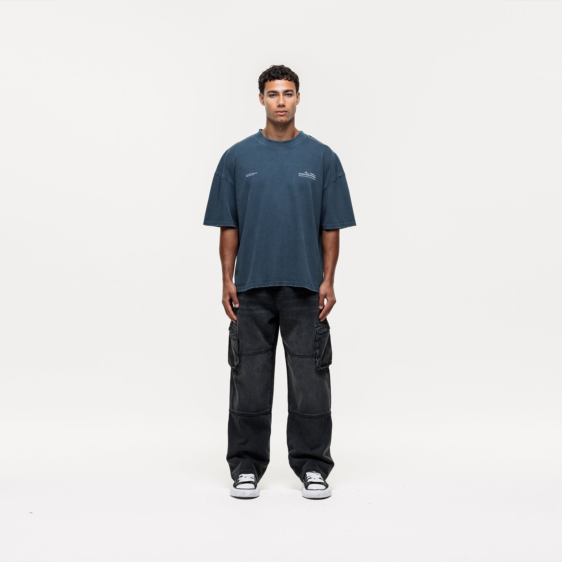Boxy Washed Blue T-shirt