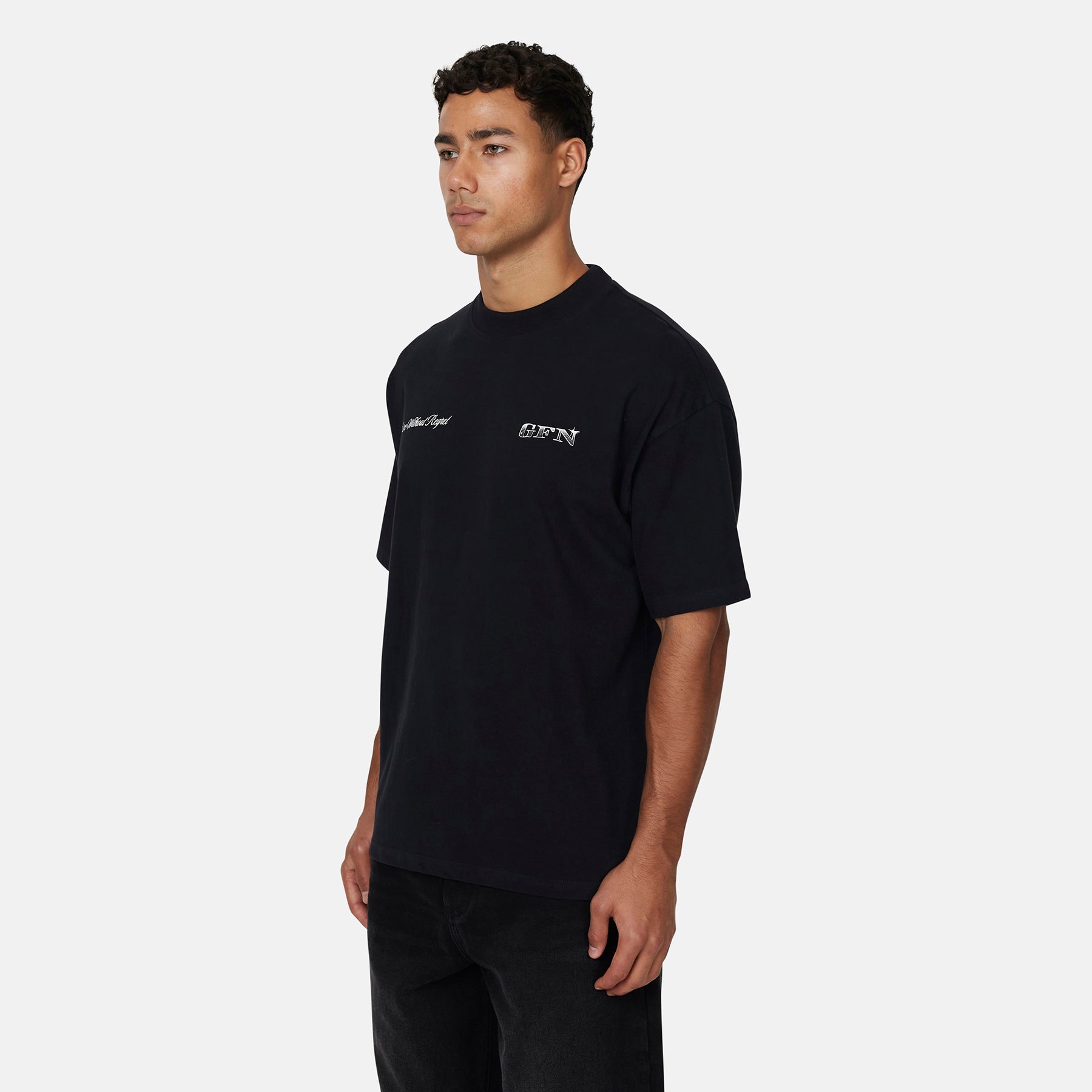 Eternity Cherub Black T-shirt