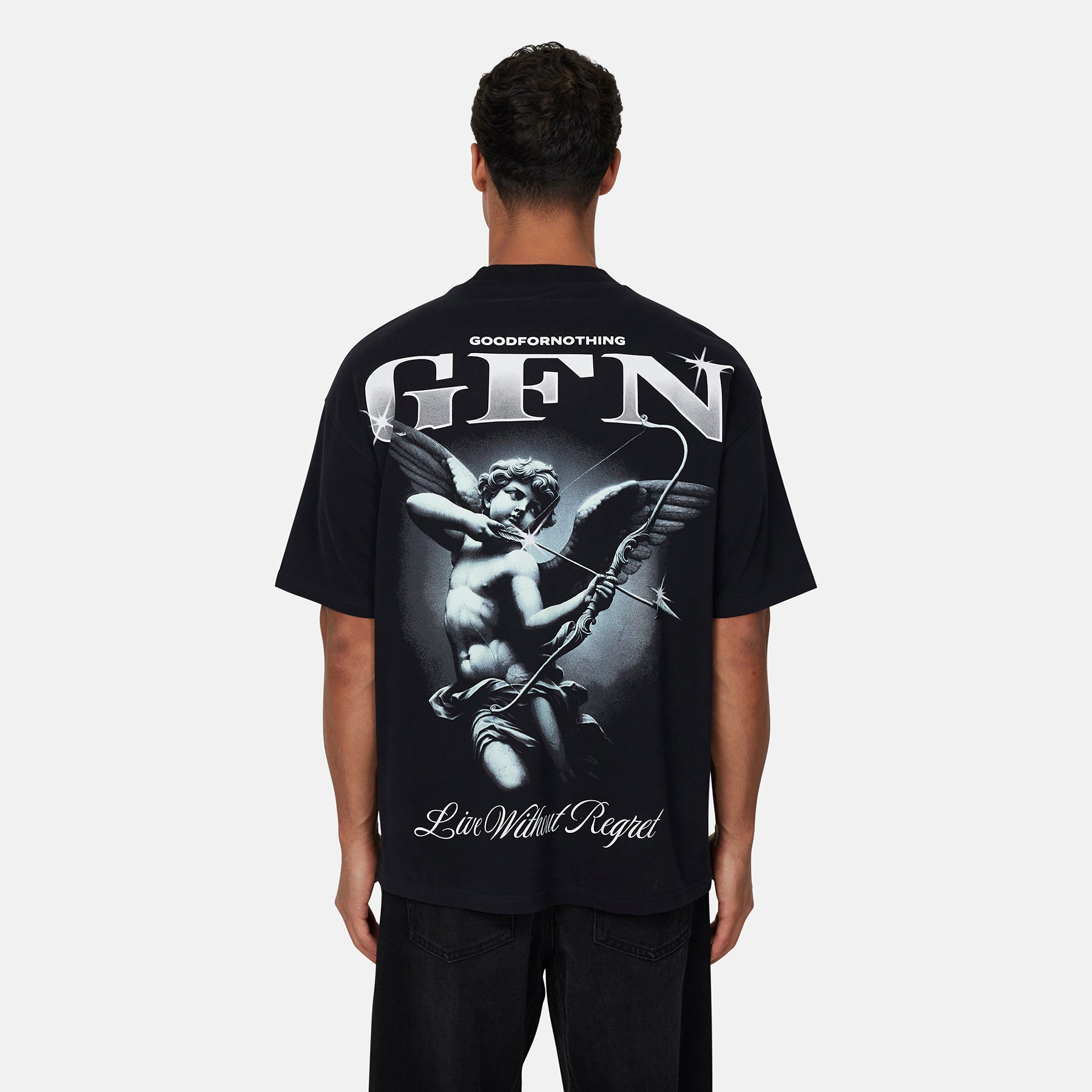 Eternity Cherub Black T-shirt