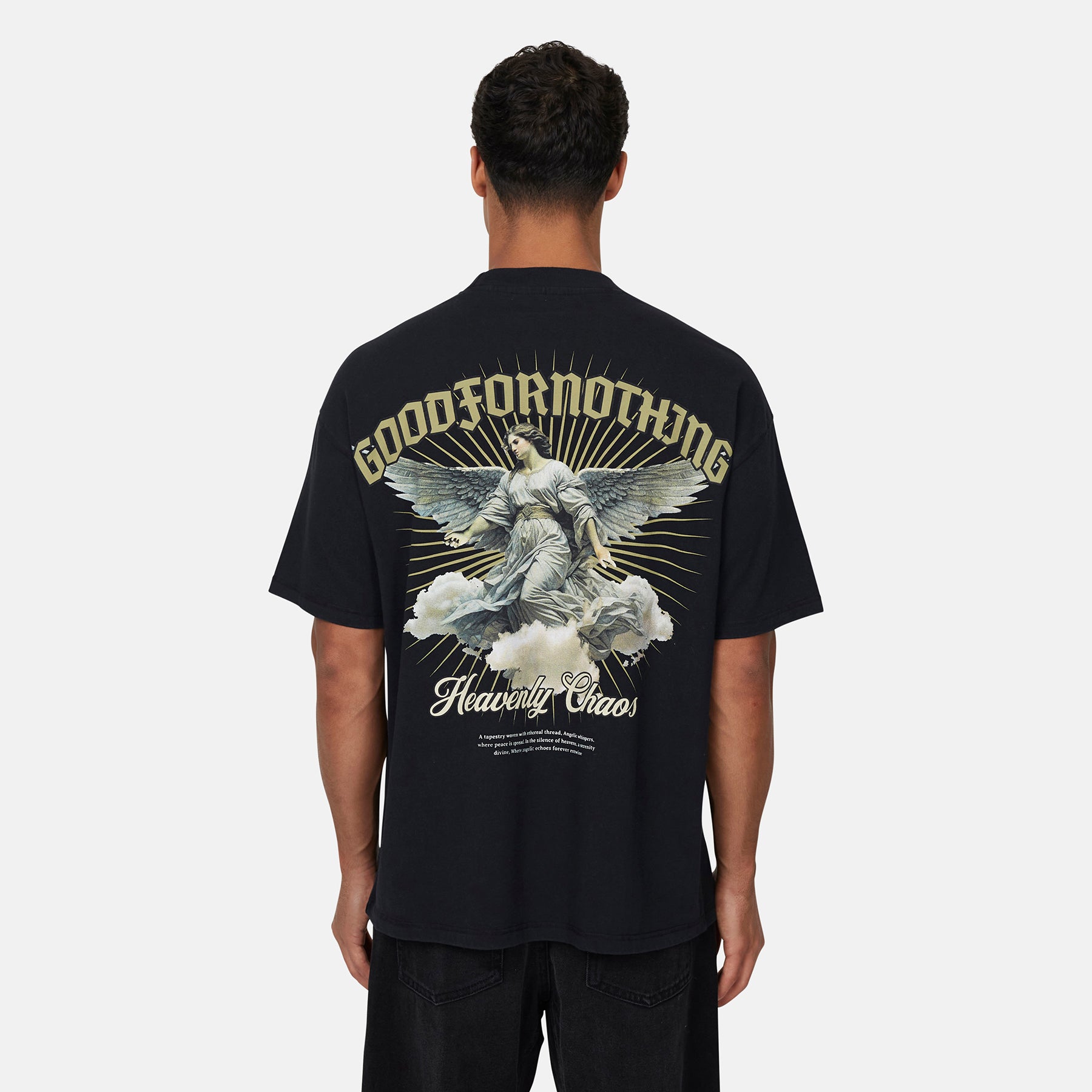 Heavenly Chaos Black T-shirt