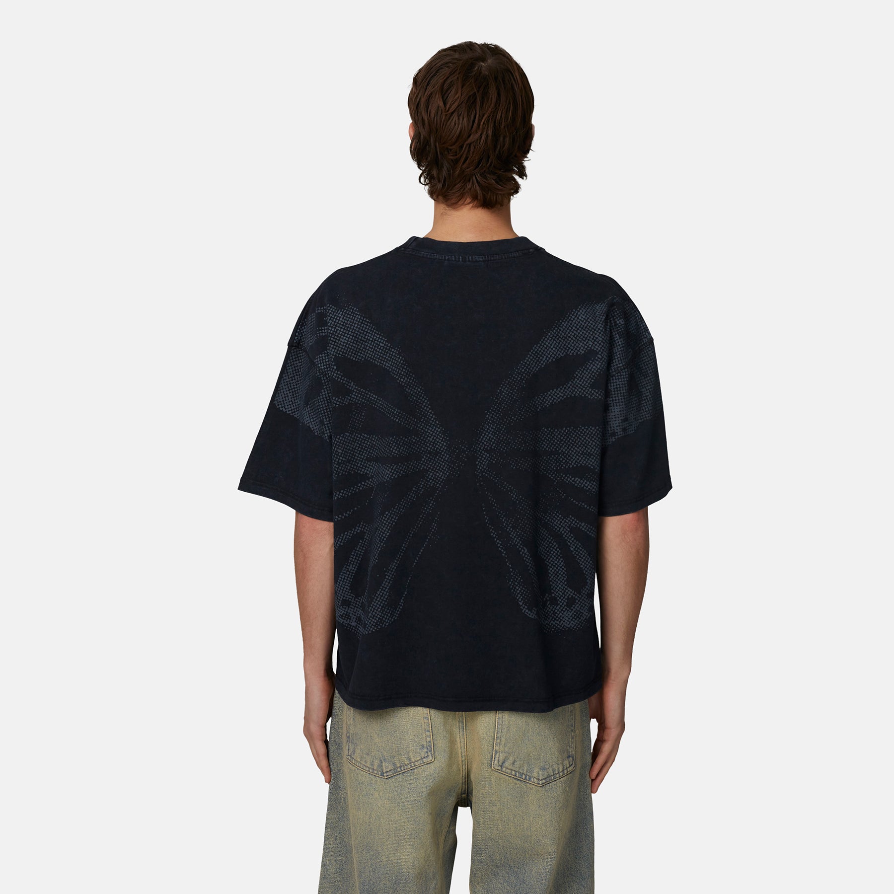 Fragment Butterfly Washed T shirt