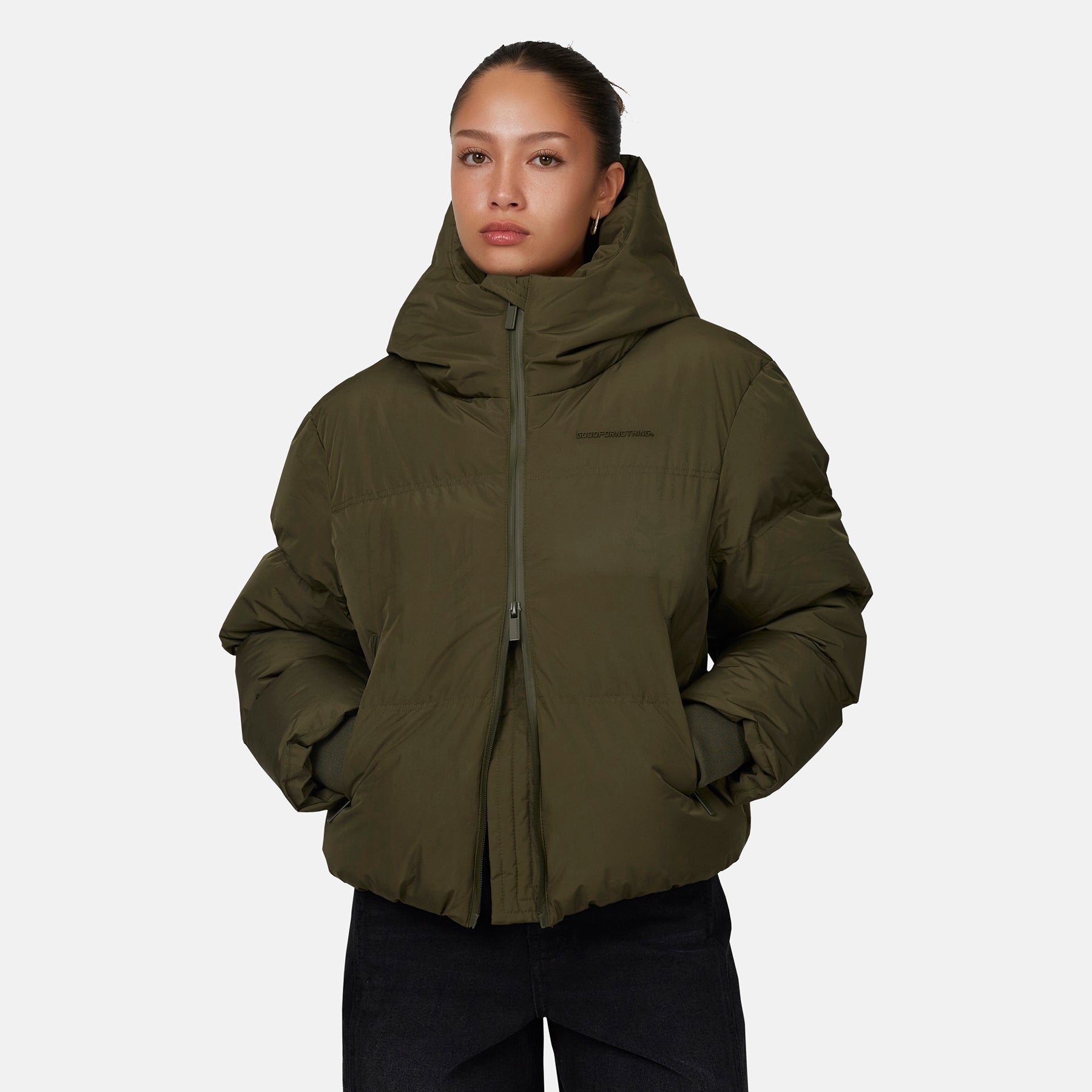 Arctic Matte Green Puffer Jacket (coming soon)