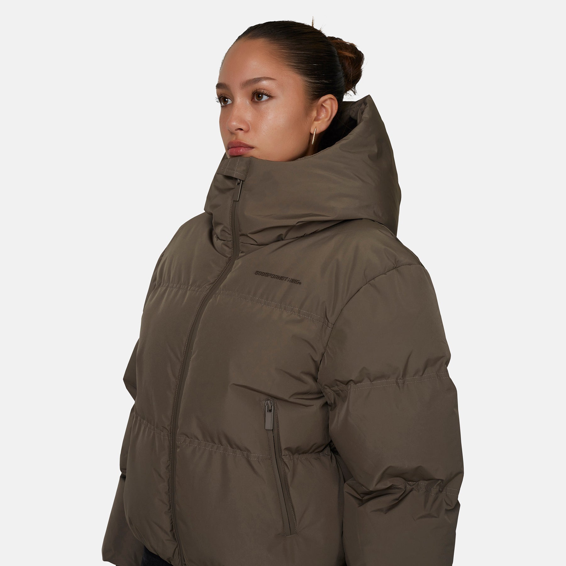 Arctic Matte Taupe Puffer Jacket (coming soon)